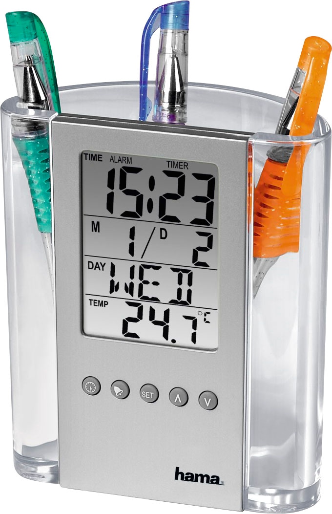 Hama Innenwetterstation »LCD-Thermometer und Stifthalter« kaufen
