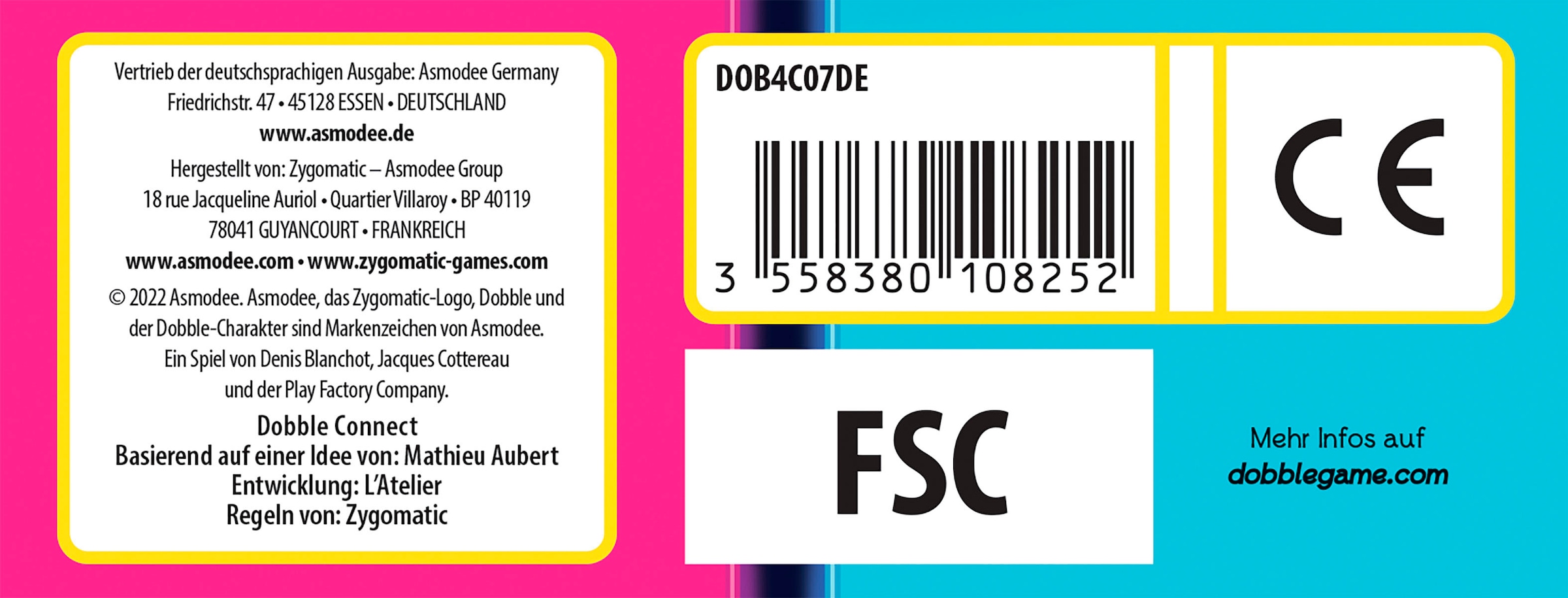 Asmodee Spiel »Dobble Connect«