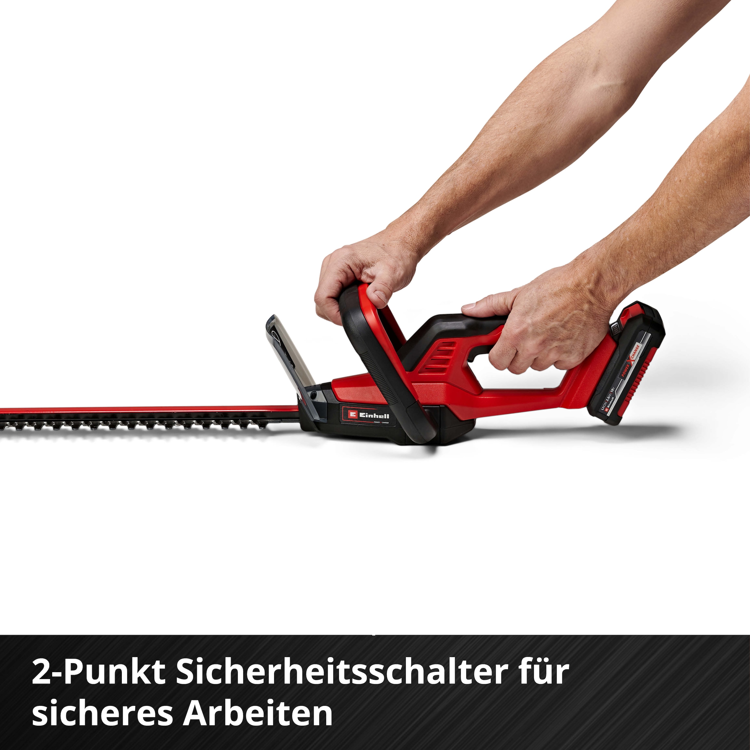 Einhell Akku-Heckenschere »Einhell Akku-Heckenschere GC-CH 18/40 Li Solo«, (1 St.)