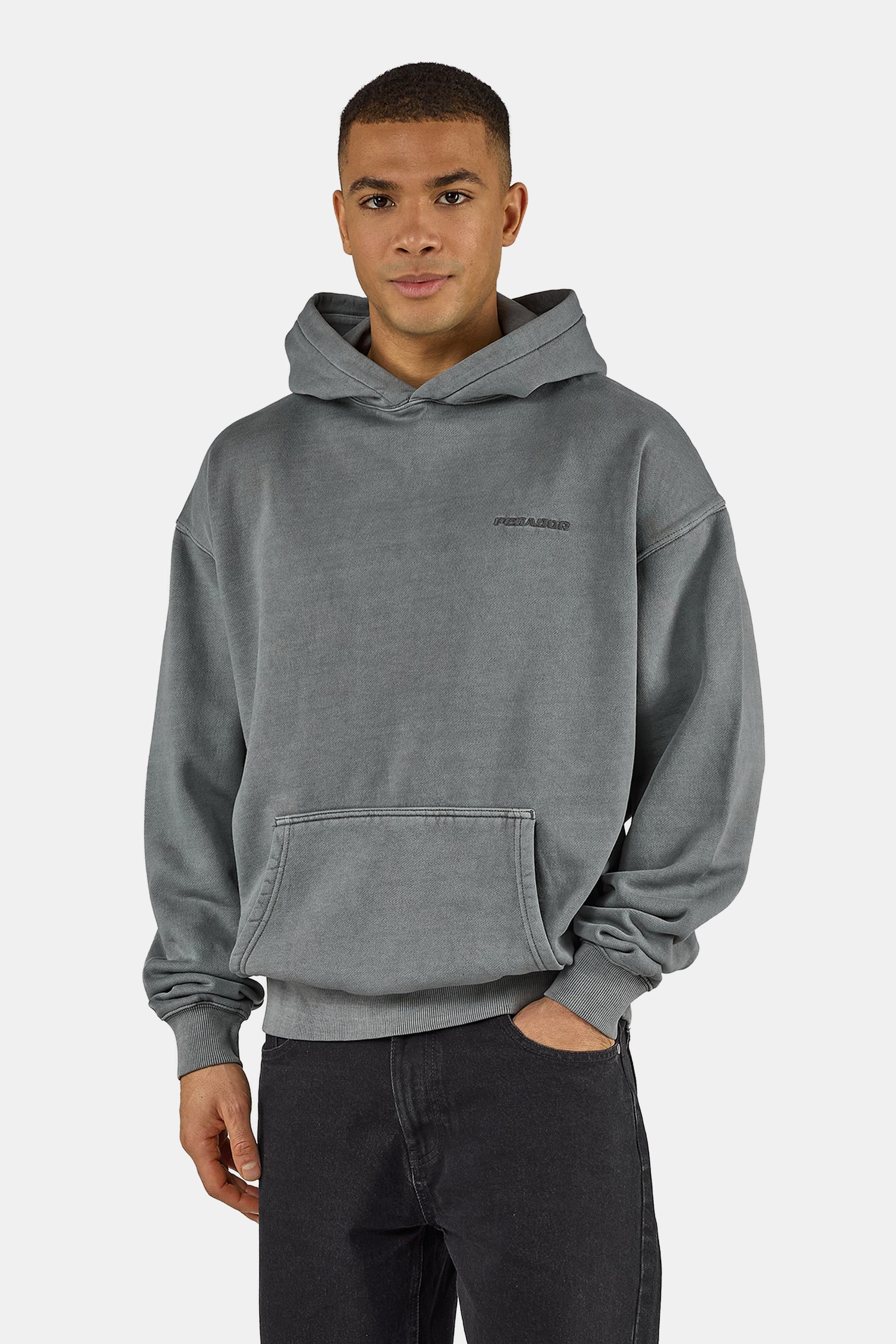 PEGADOR Kapuzensweatshirt »Logo Oversized Hoodie«, Baumwollmischung, oversize
