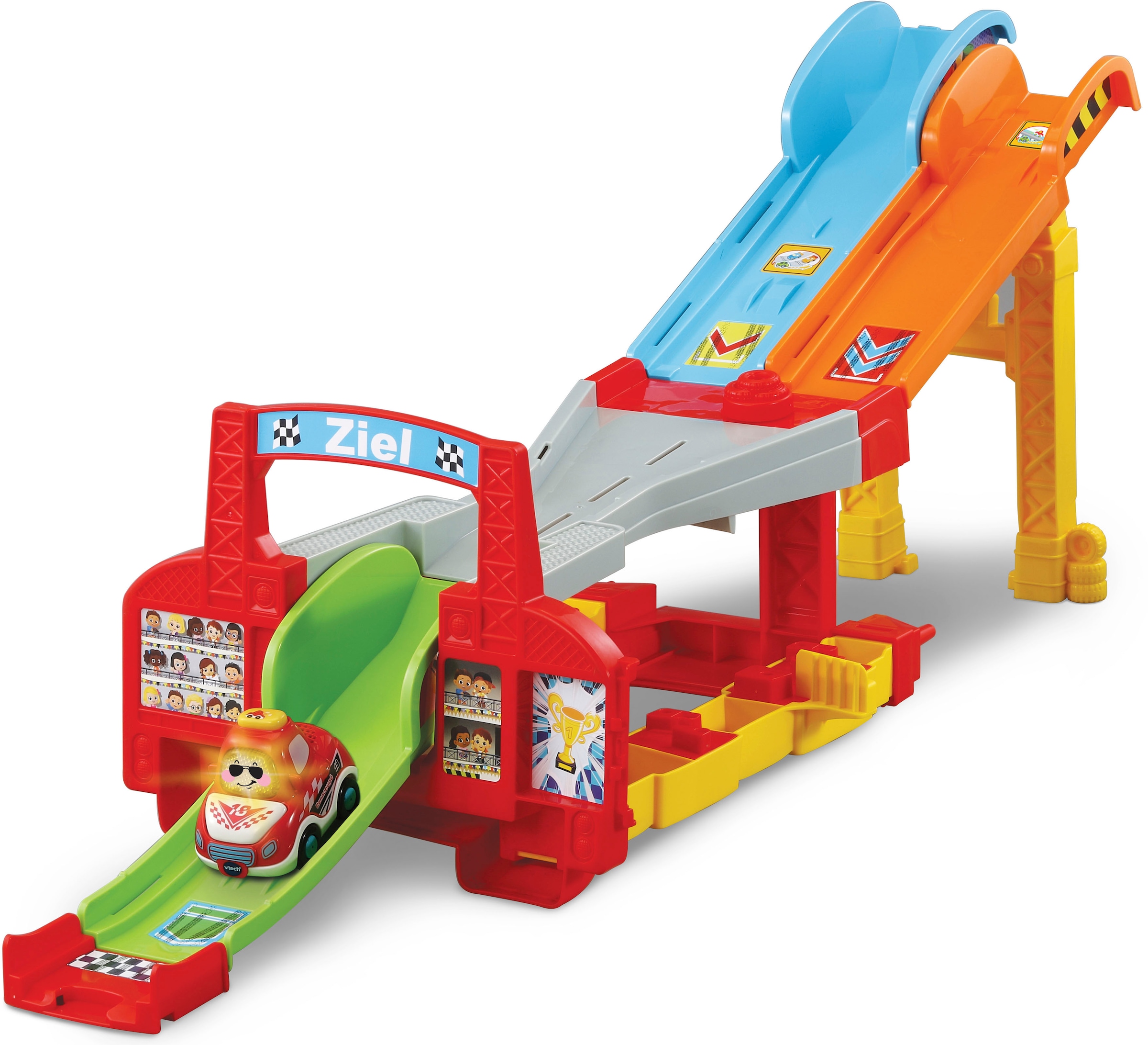 Vtech® Spiel-Parkhaus »Tut Tut Baby Flitzer, 4in1 -Rampe«, mit Sound; inkl. 1 Tut Tut Baby Flitzer