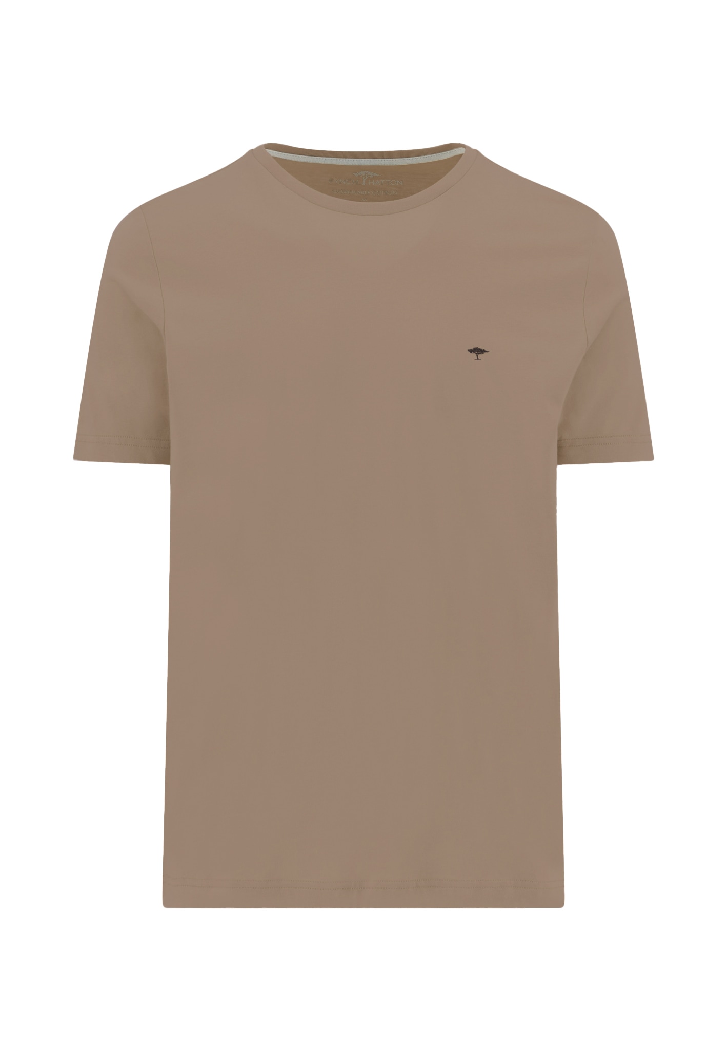 FYNCH-HATTON T-Shirt mit Logo-Stickerei