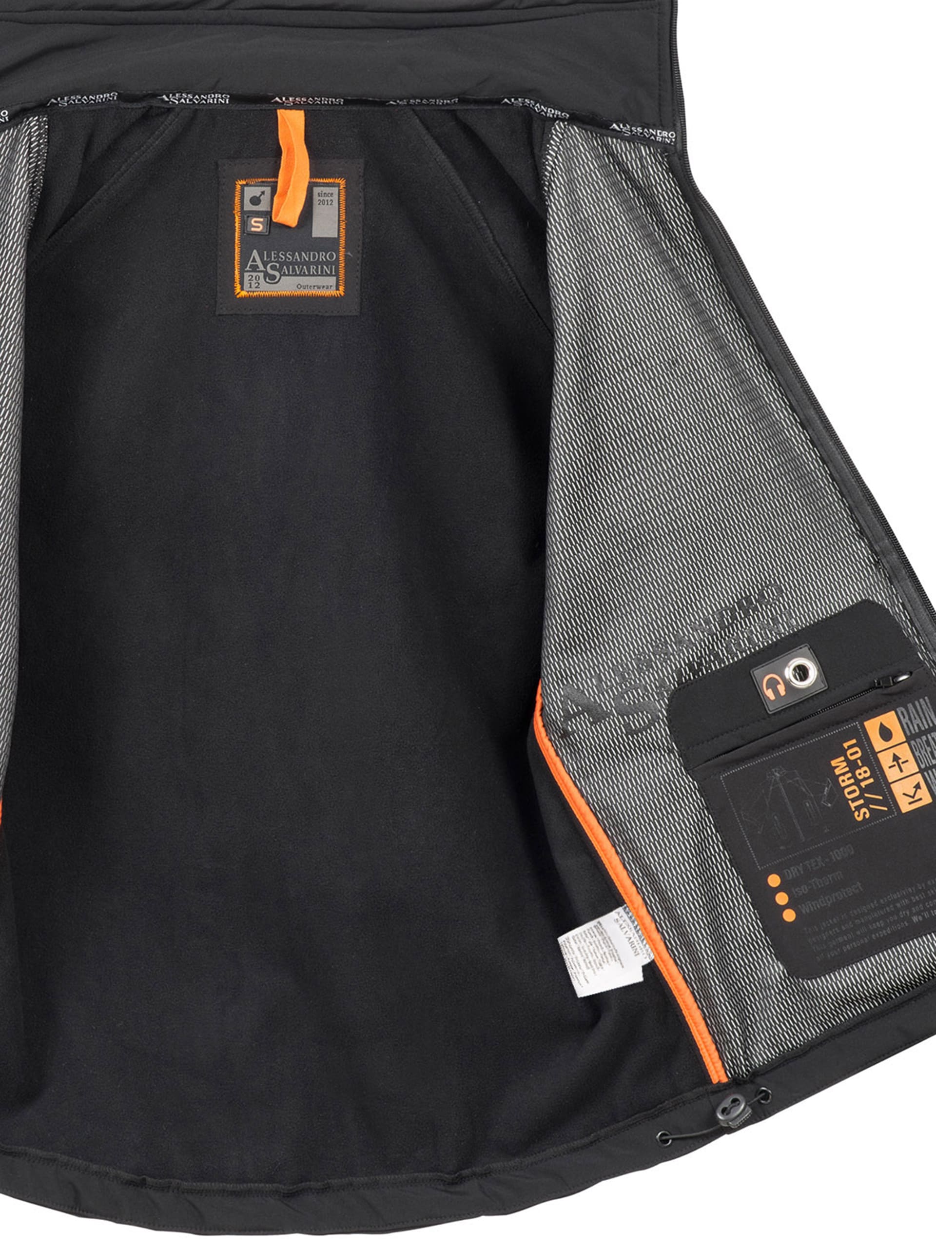 Alessandro Salvarini Softshelljacke »A. Salvarini Herren Softshell Jacke AS098«