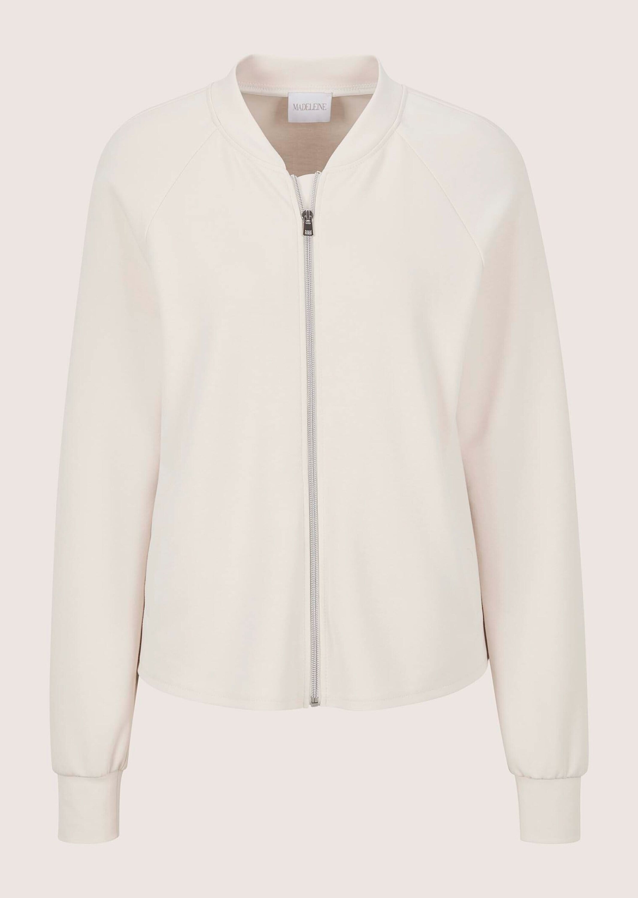 MADELEINE Kurzjacke »Jerseyjacke Basicjacke mit Blousonkragen« Blousonkragen