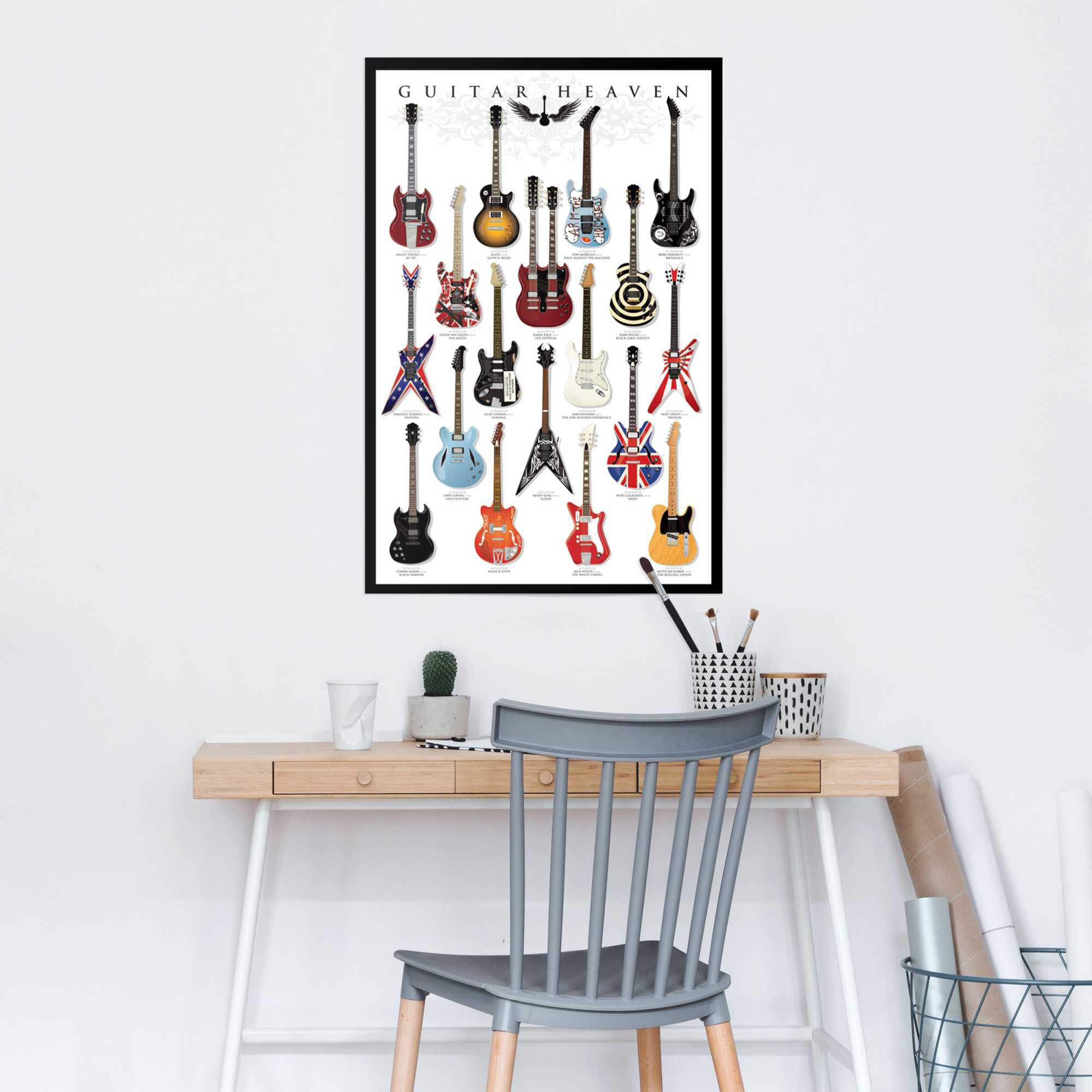Reinders! Poster »Gitarren Sammlung«, (1 St.) online bei OTTO