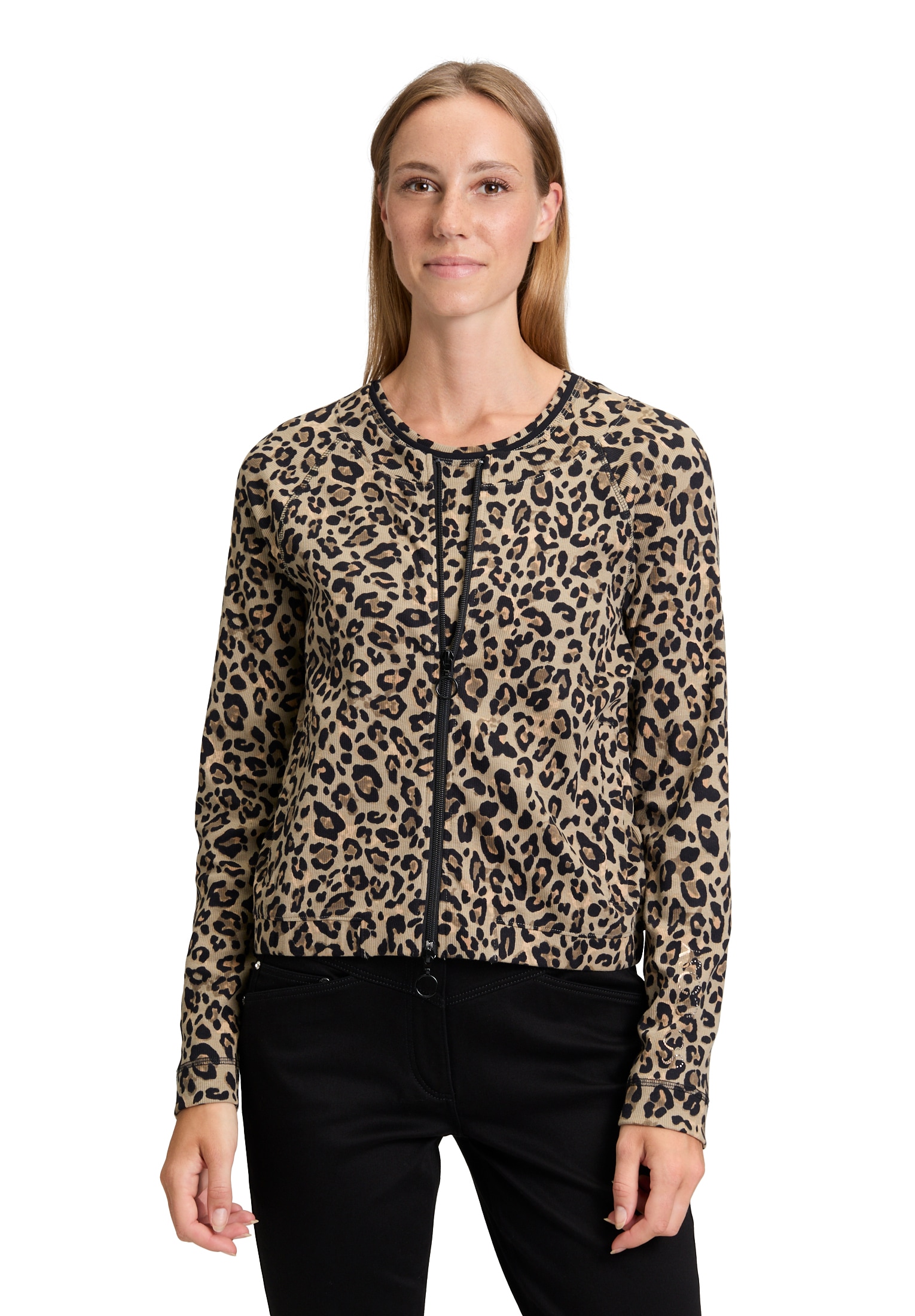 Betty Barclay T-Shirt »Shirtjacke mit Rippenstruktur«