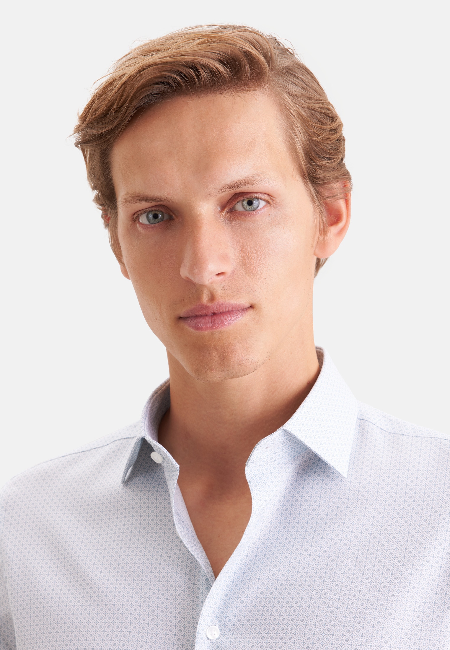seidensticker Businesshemd »Schwarze Rose« X-Slim 1/1 Kentkragen Druck