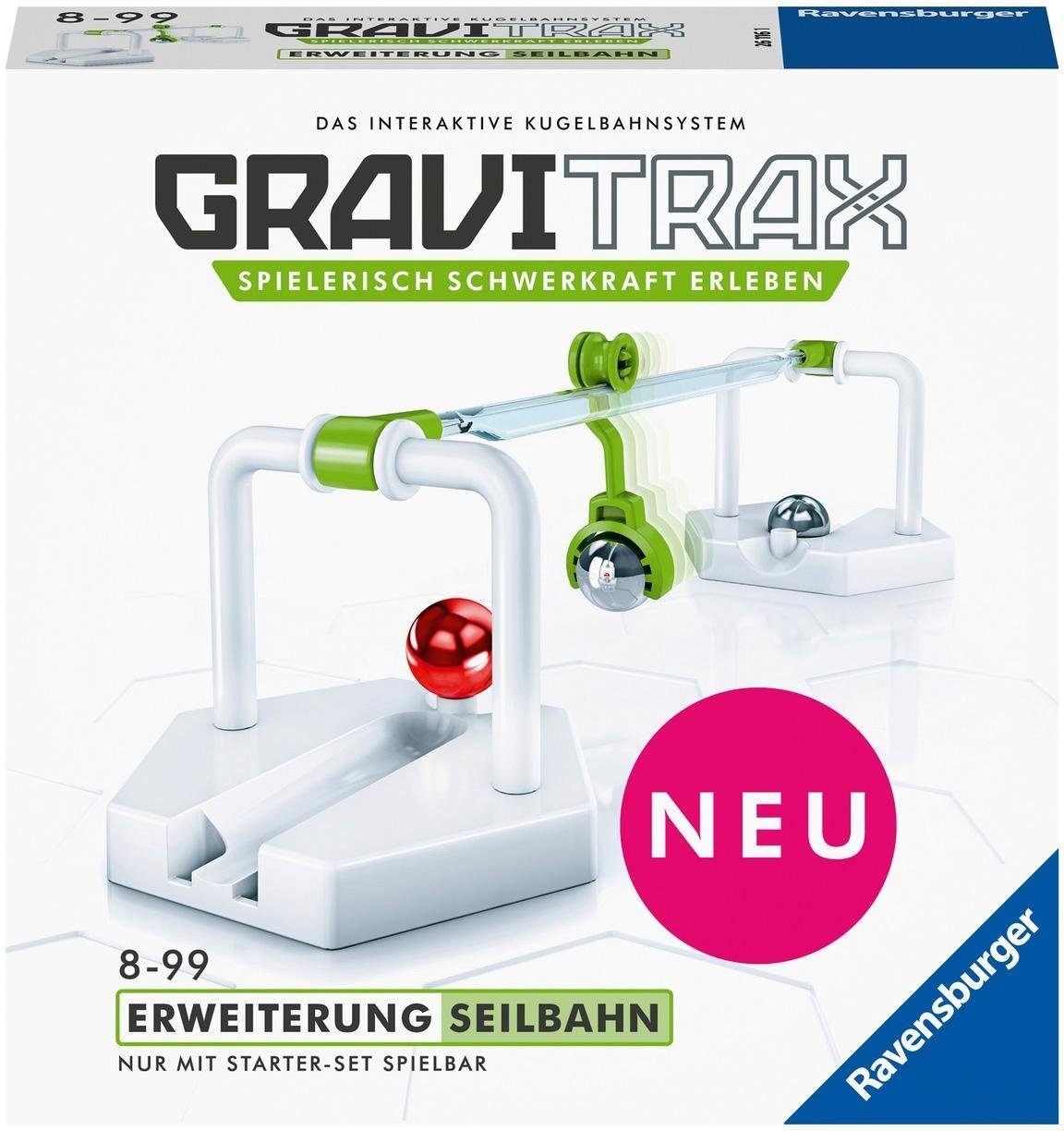 Ravensburger Kugelbahn »GraviTrax® Seilbahn«, Made in Europe, FSC® - schützt Wald - weltweit