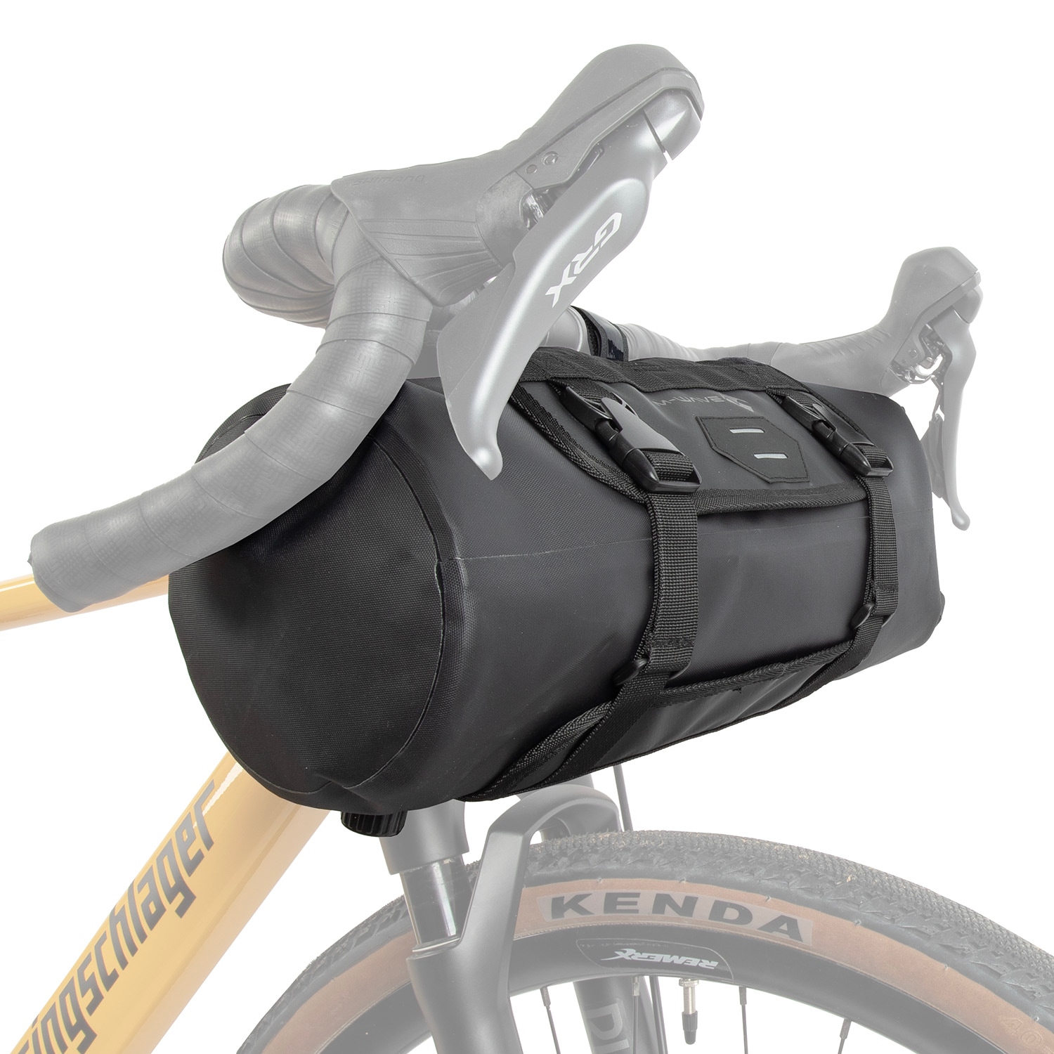 M-Wave Lenkertasche »Rough Ride Front Black Series«
