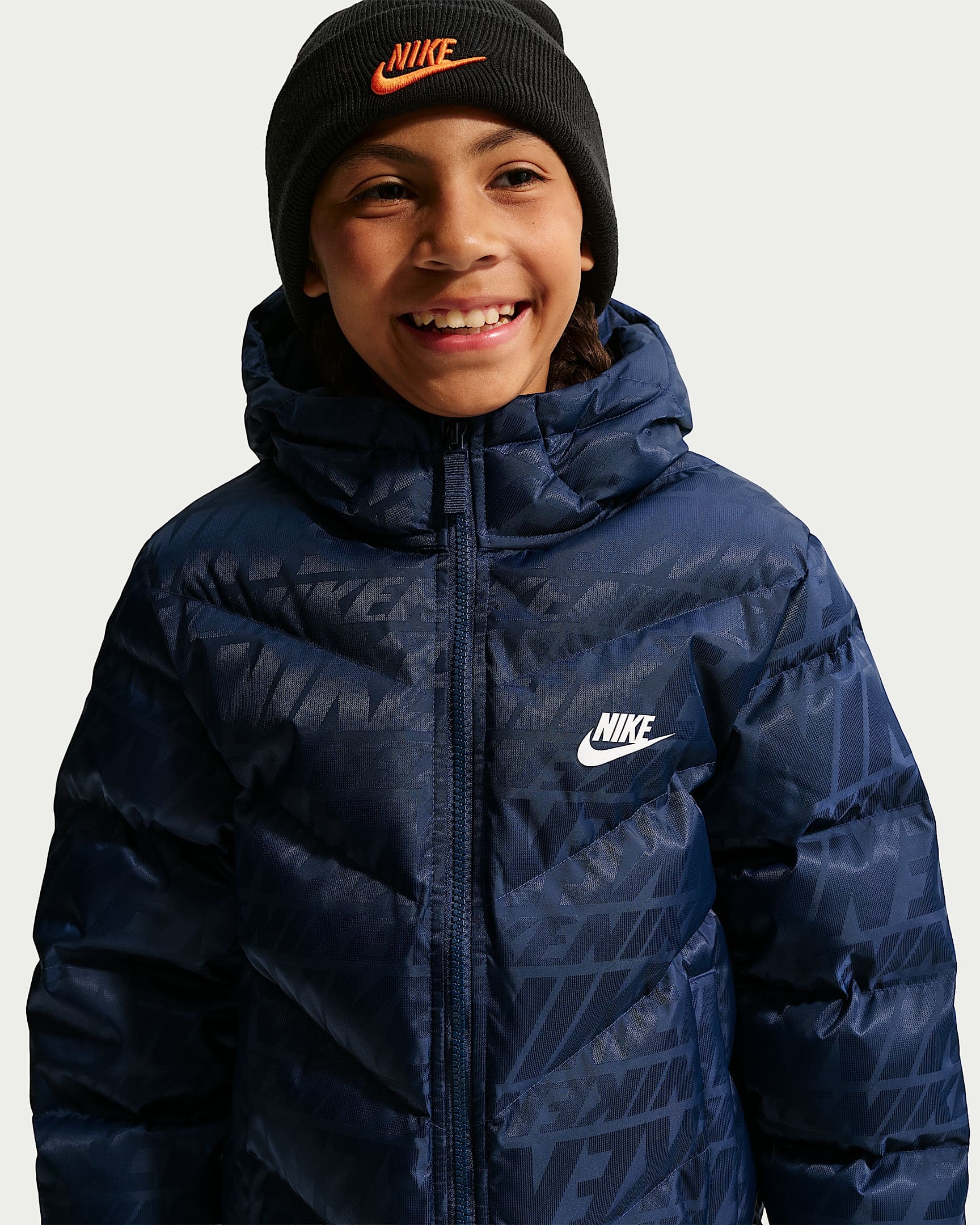 Nike Sportswear Outdoorjacke »Nike Sportswear Big Kids' Therma-FIT Loose Puffer Jacket« mit sportlichem Look