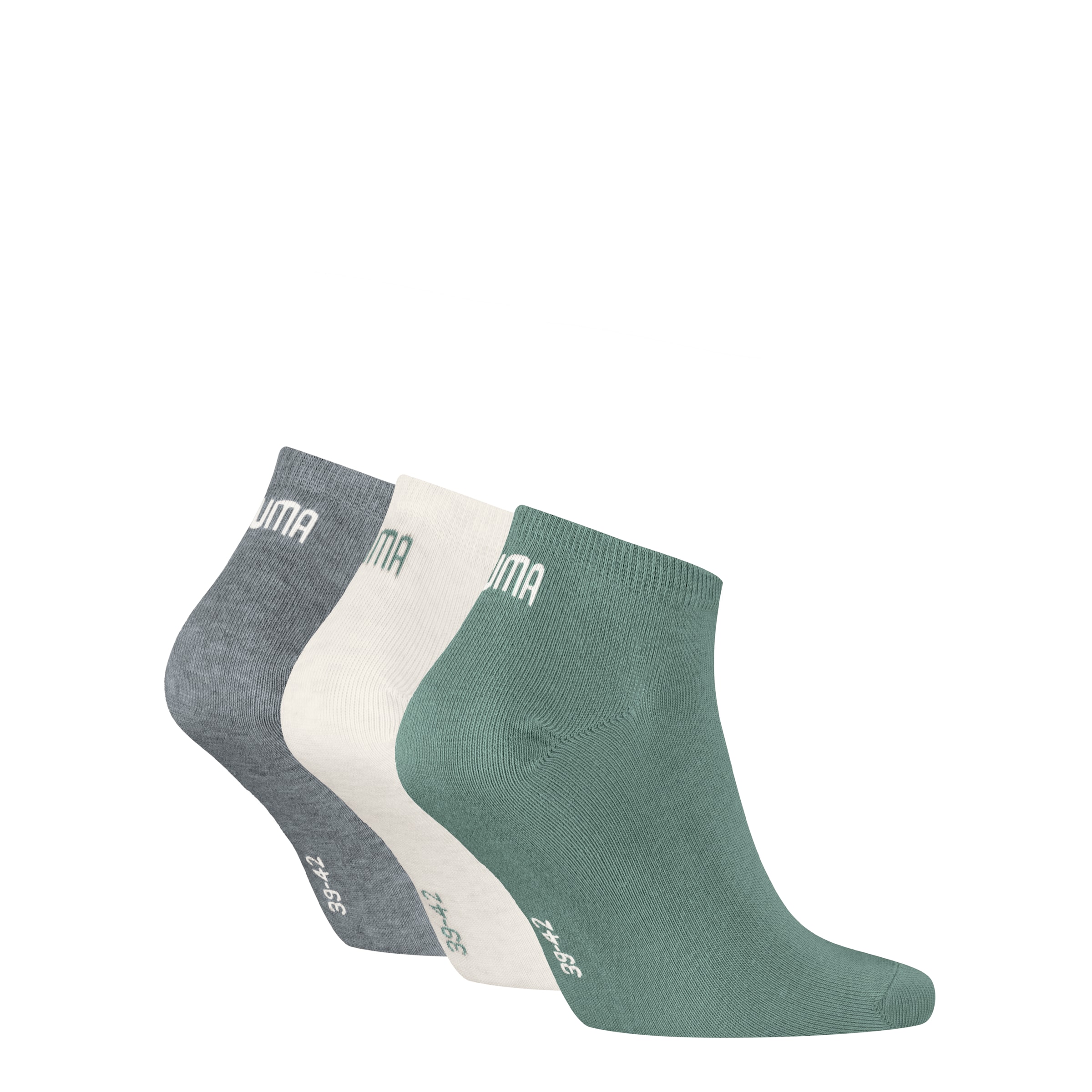 PUMA Sneakersocken »PUMA UNISEX SNEAKER PLAIN 3P«, (3 Paar, 3 Paar), mit kleinem Logo