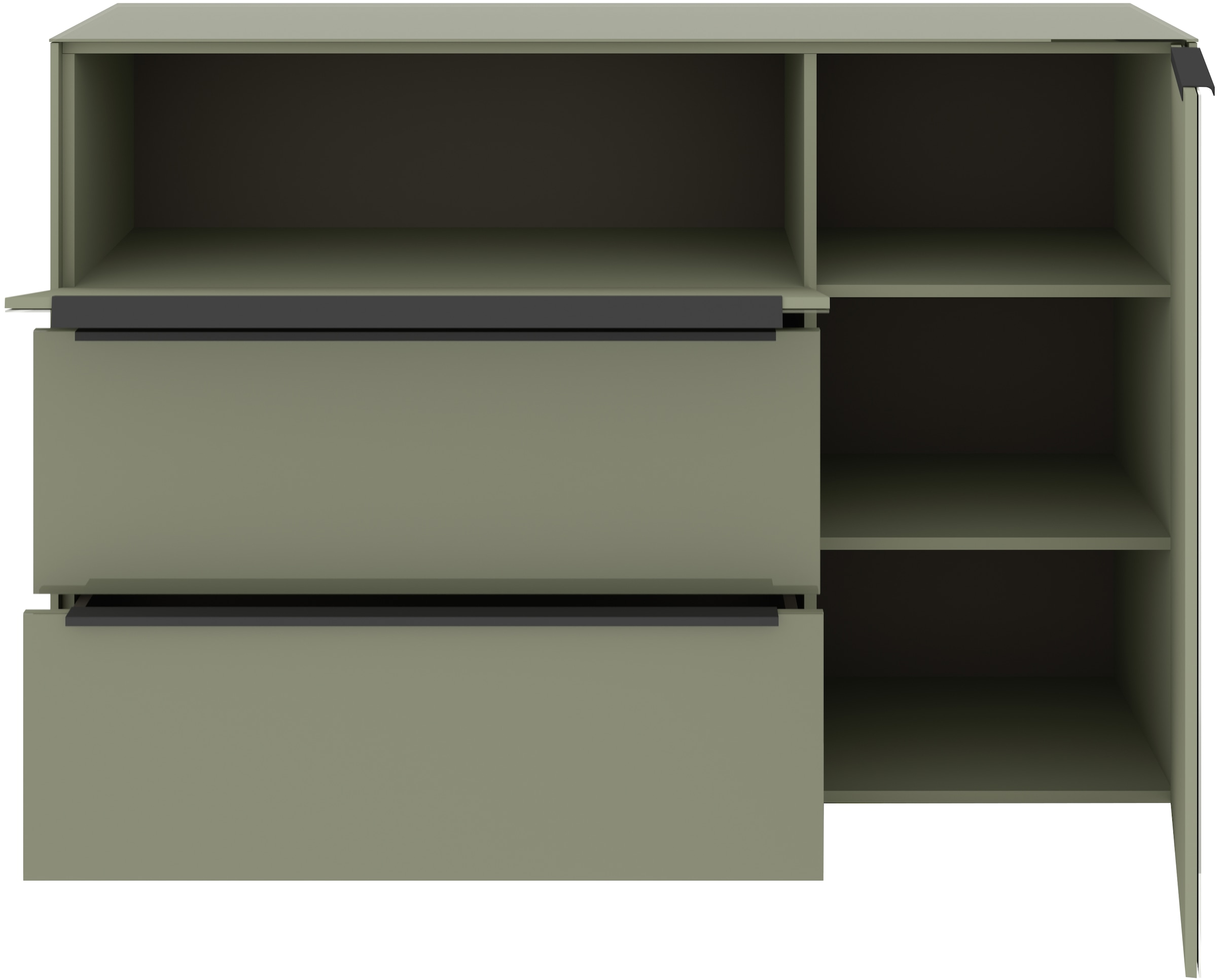 set one by Musterring Sideboard »reno-Dielen« 1 Stk. tlg. Mit Gleitern und in verschiedenen Farben erhältlich