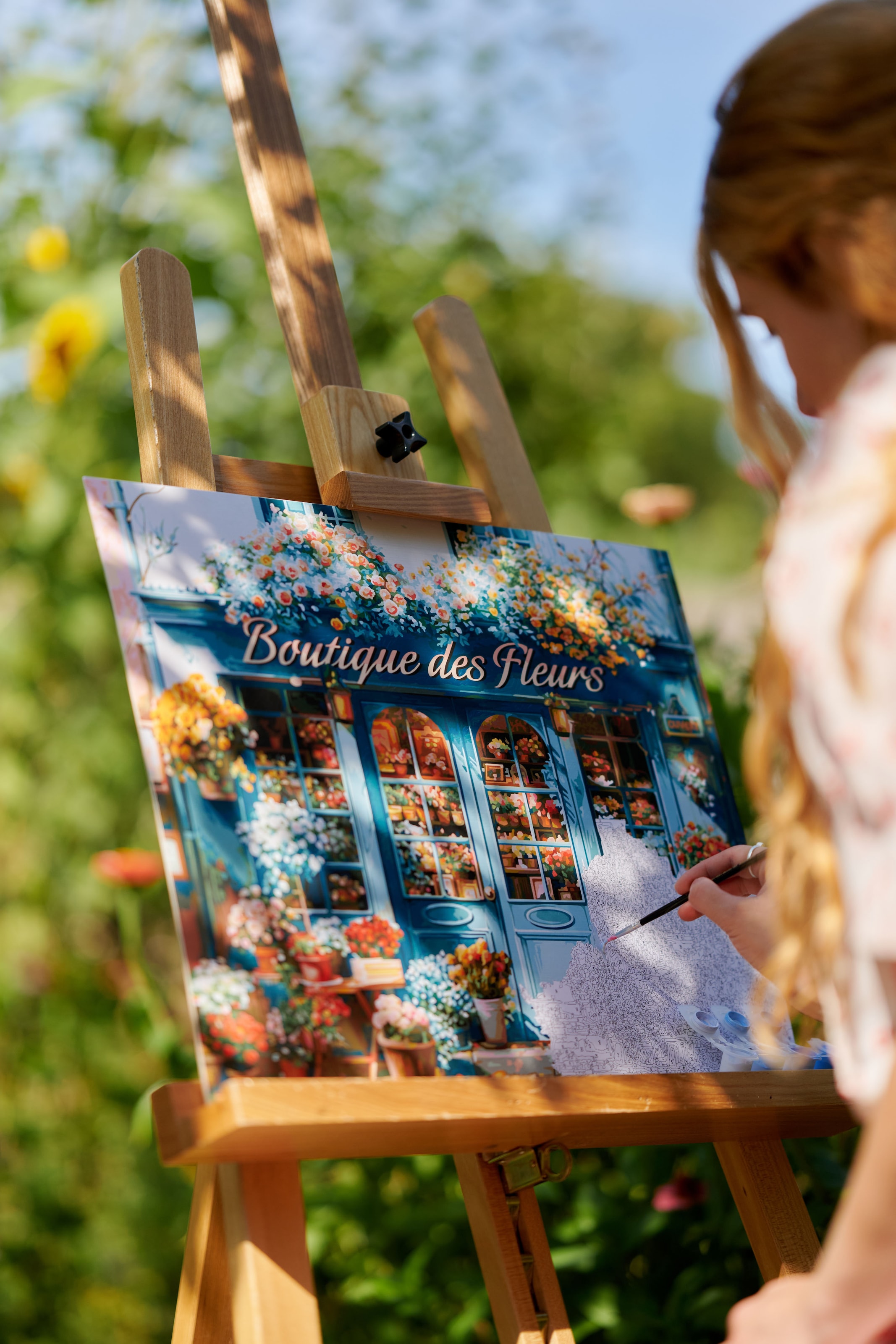 Schipper Malen nach Zahlen »Meisterklasse Premium - Französischer Blumenladen« Made in Germany