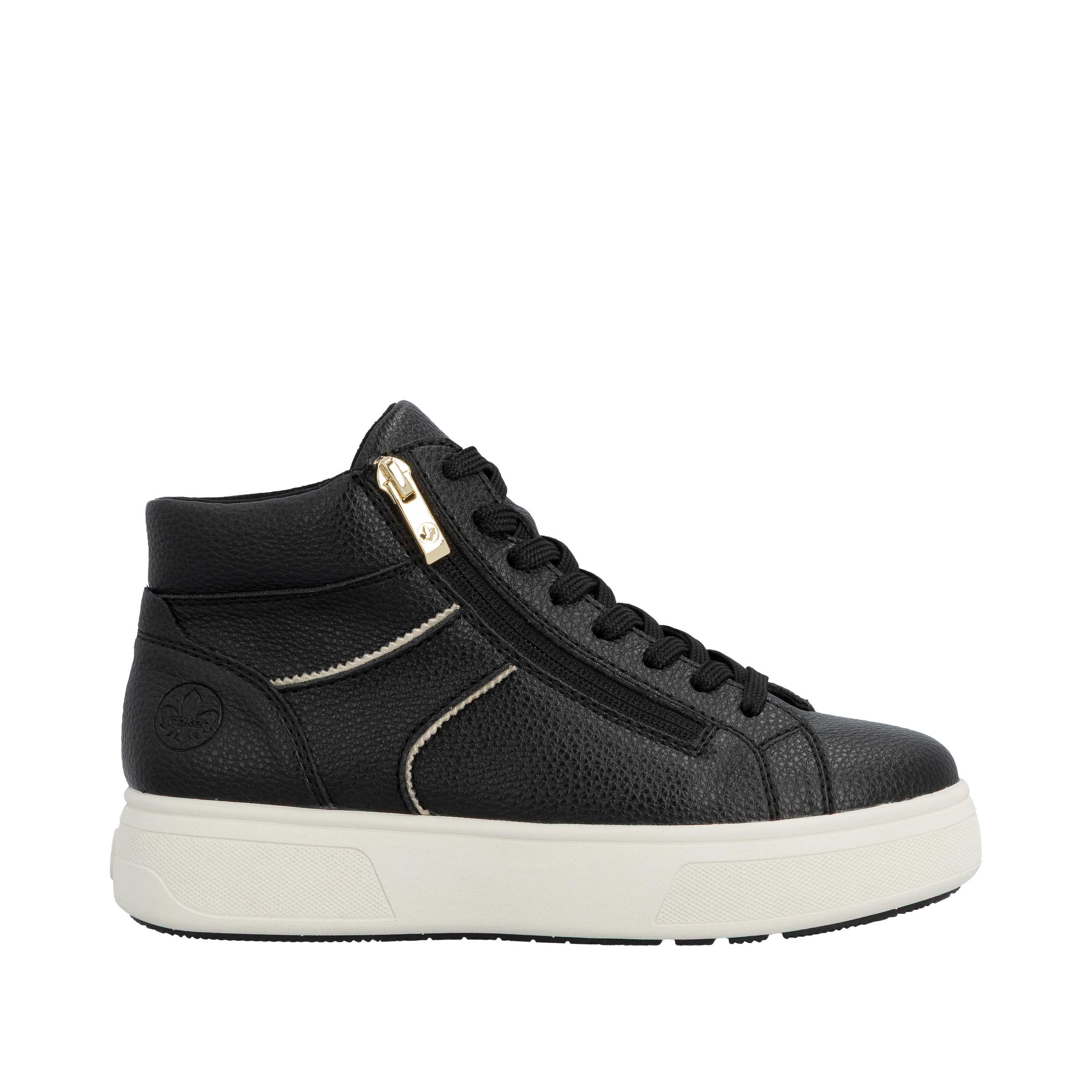 Rieker Plateausneaker, Stiefelette, Boots, High Top Sneaker mit seitlichem Reißverschluss