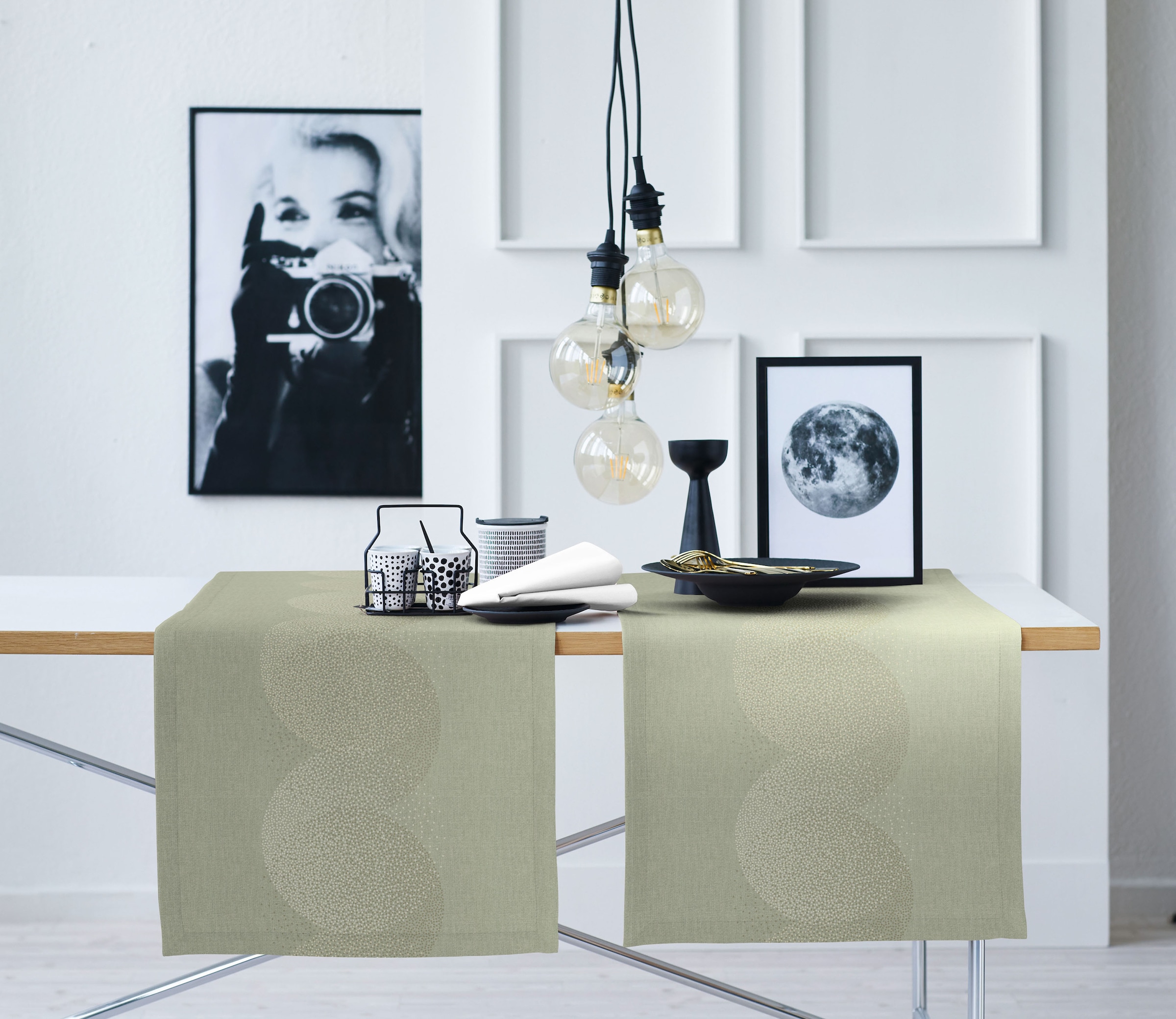 APELT Tischläufer »5234 LOFT STYLE, Jacquard«