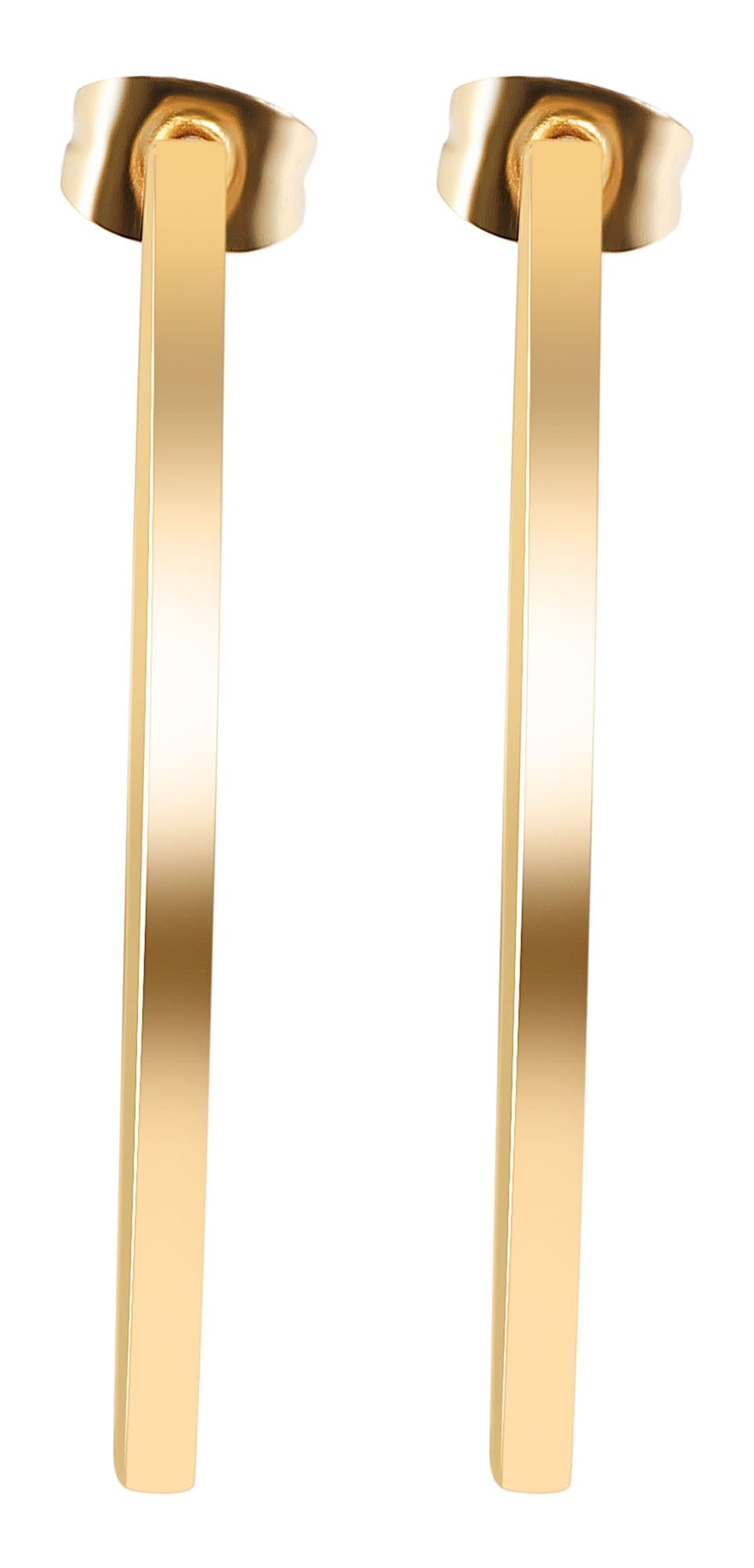 Adelia´s Paar Creolen »Damen Ohrringe ¿ Creole aus Edelstahl«