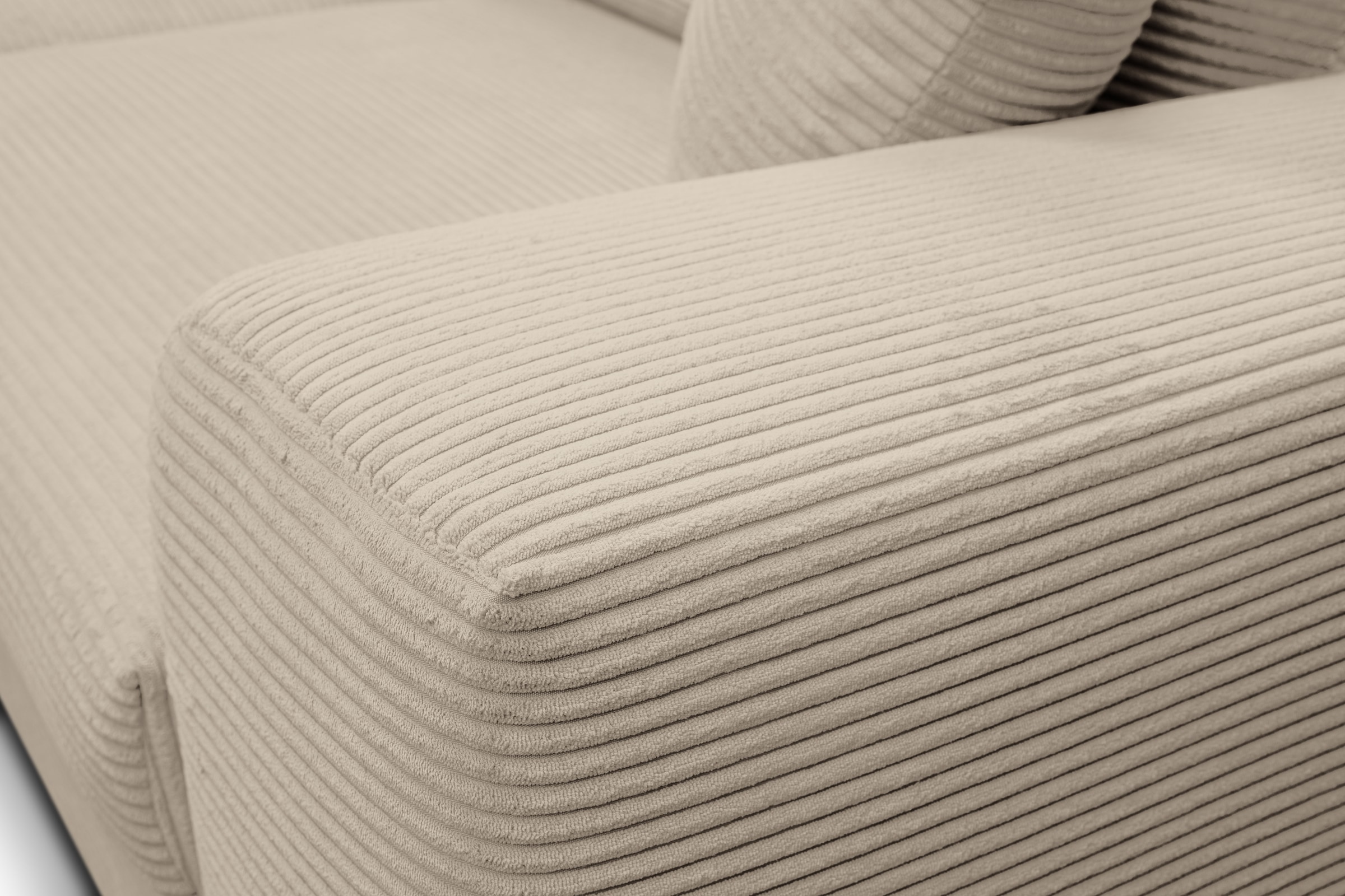 WERK2 Big-Sofa »Rozzana Mega Sofa mit viel Platz, aktuelle Bezüge. Breite 246cm«, mit losen Rückenkissen