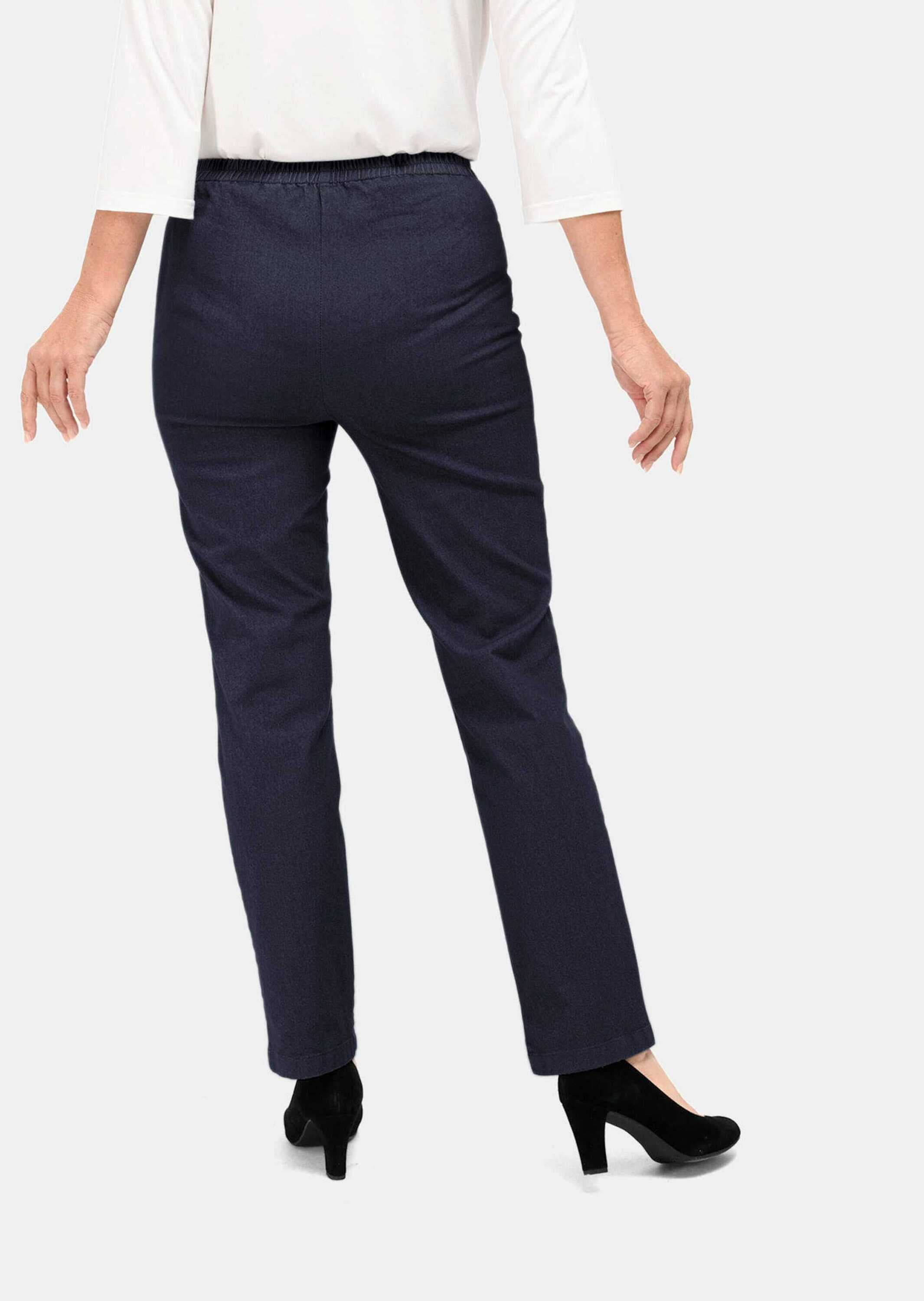 GOLDNER Regular-fit-Jeans »Jeans Bequeme Jeansschlupfhose Louisa«