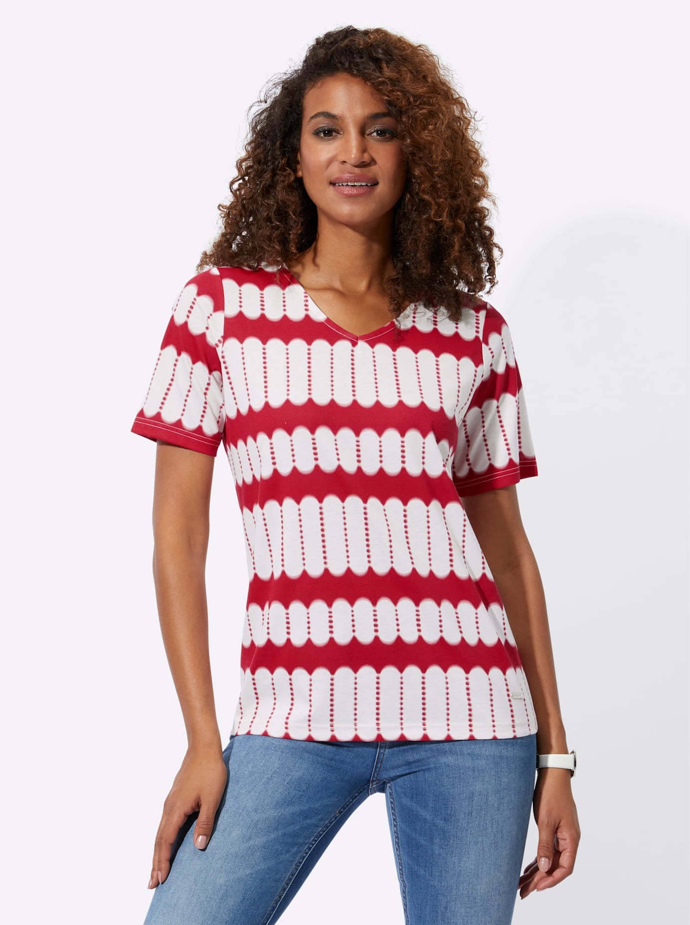 Casual Looks Kurzarmshirt »Shirt« 1 Stk.