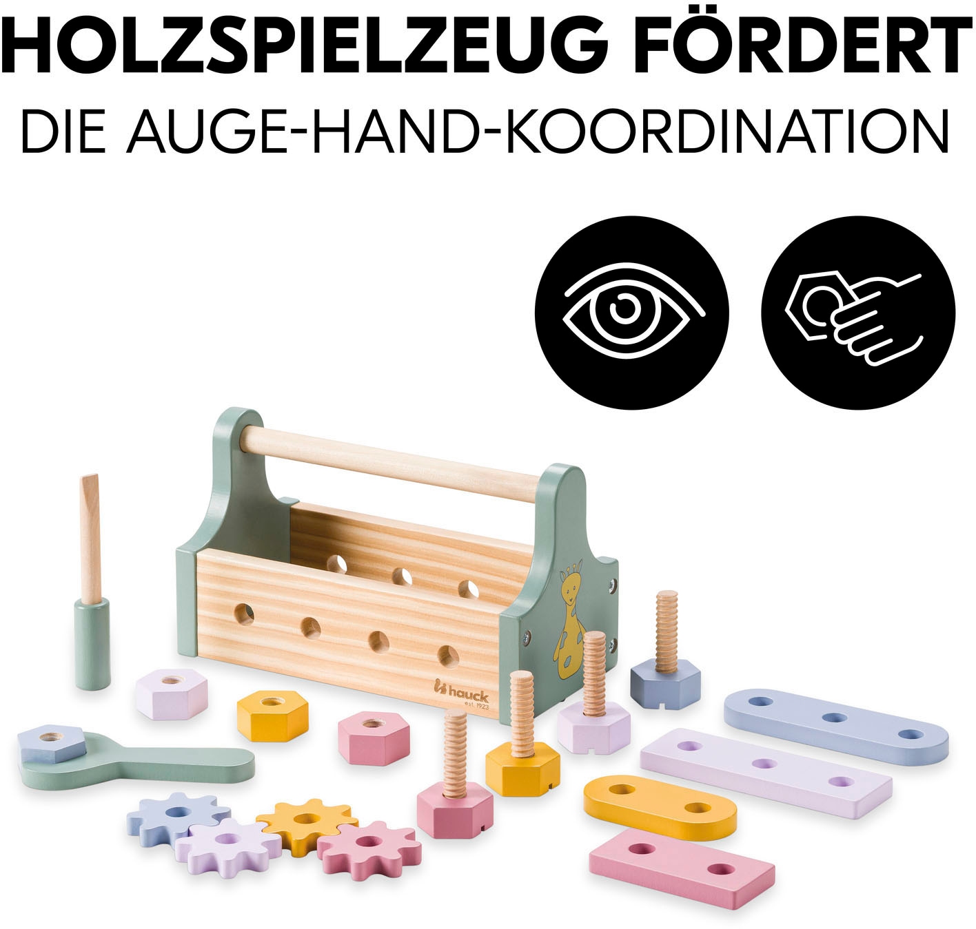 Hauck Spielwerkzeugkoffer »Learn to Repair«, FSC® - schützt Wald - weltweit