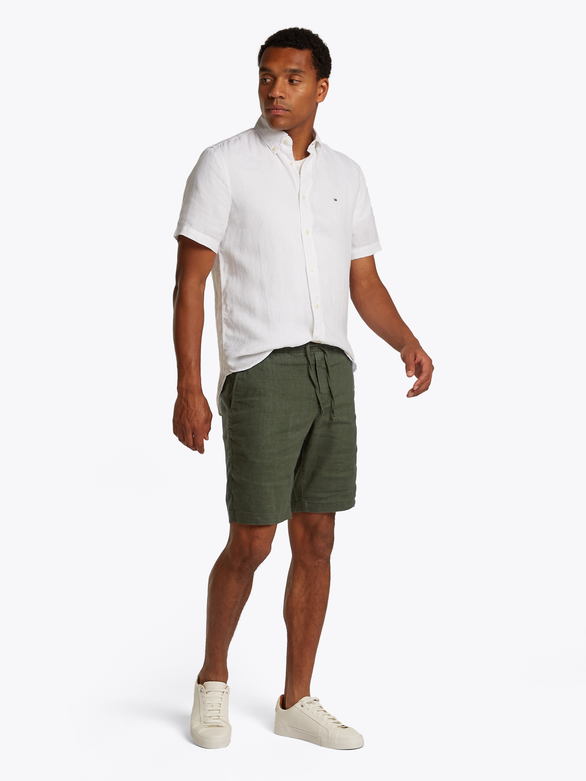 Tommy Hilfiger Shorts »HARLEM PO LINEN SHORT«