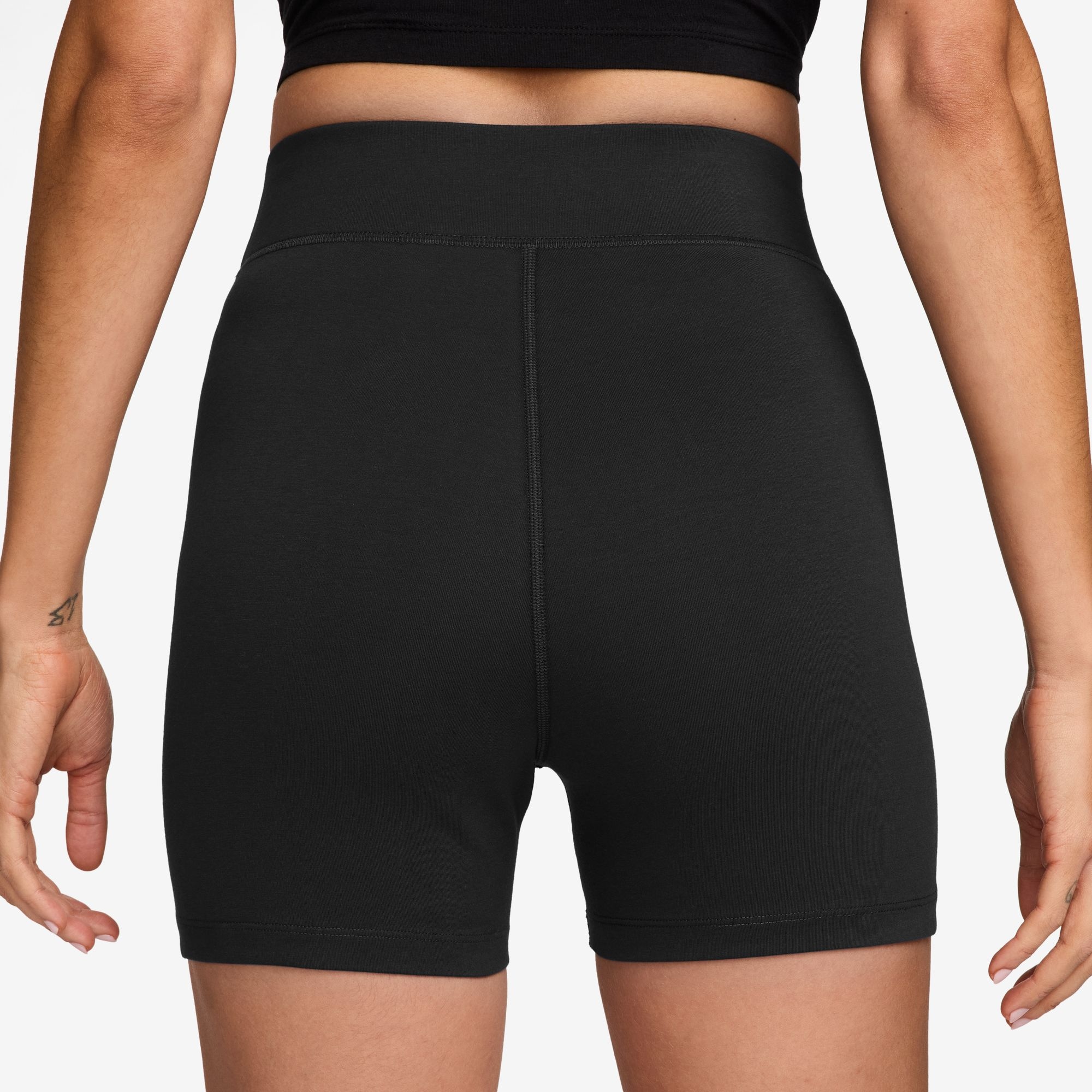 Nike Sportswear Leggings »Nike Sportswear Classic Women's High-Waisted 5" Biker Shorts«  5-Zoll-Länge, aus Baumwolle, Polyester und Elasthan