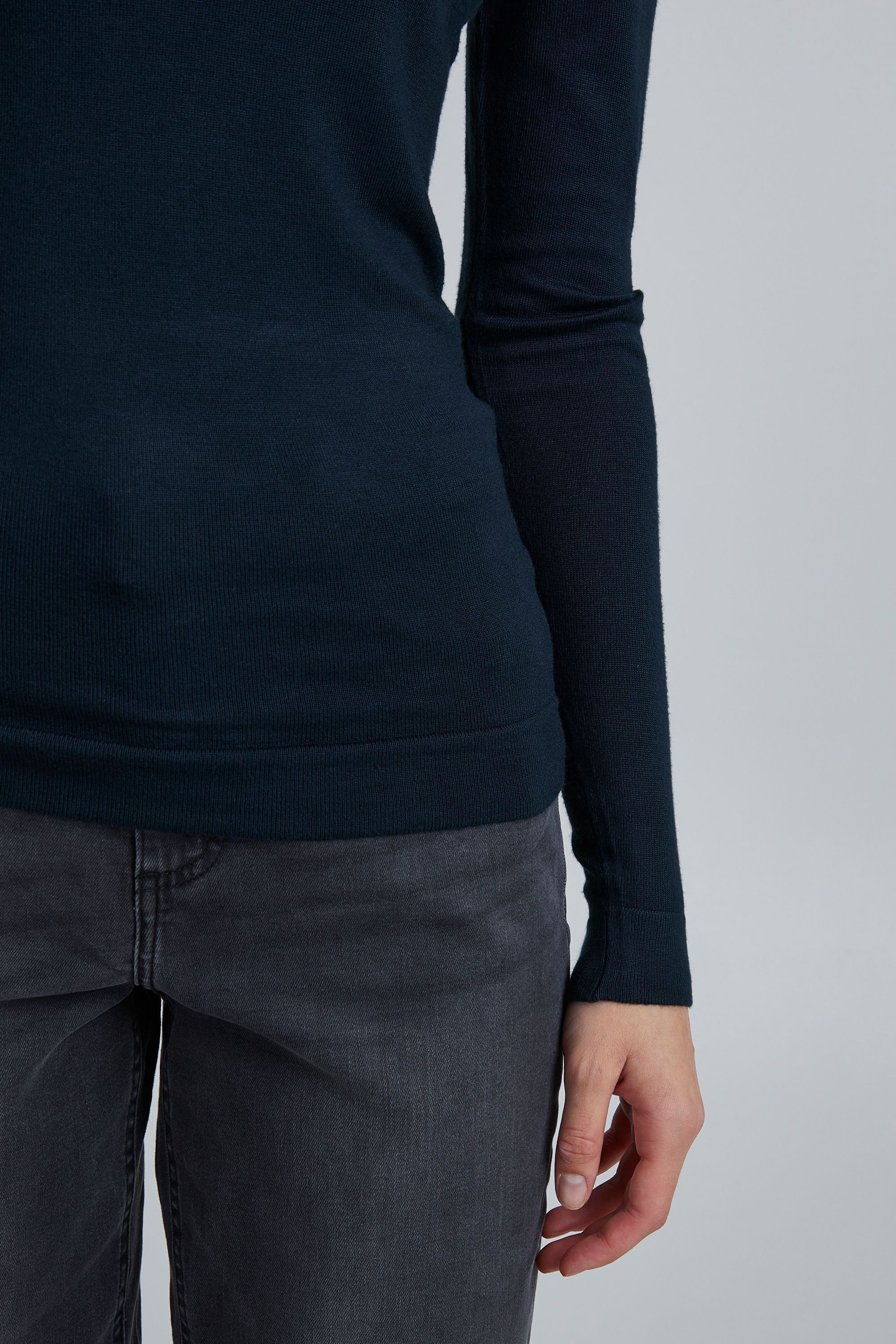 Ichi Strickpullover »Langarmshirt IHMafa«