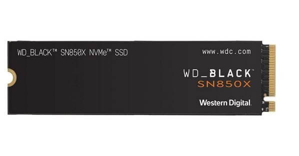 Wd_Black interne Gaming-SSD »SN850X NVMe« 2 TB PCI Express 4.0 in schwarz, Größe 2 TB