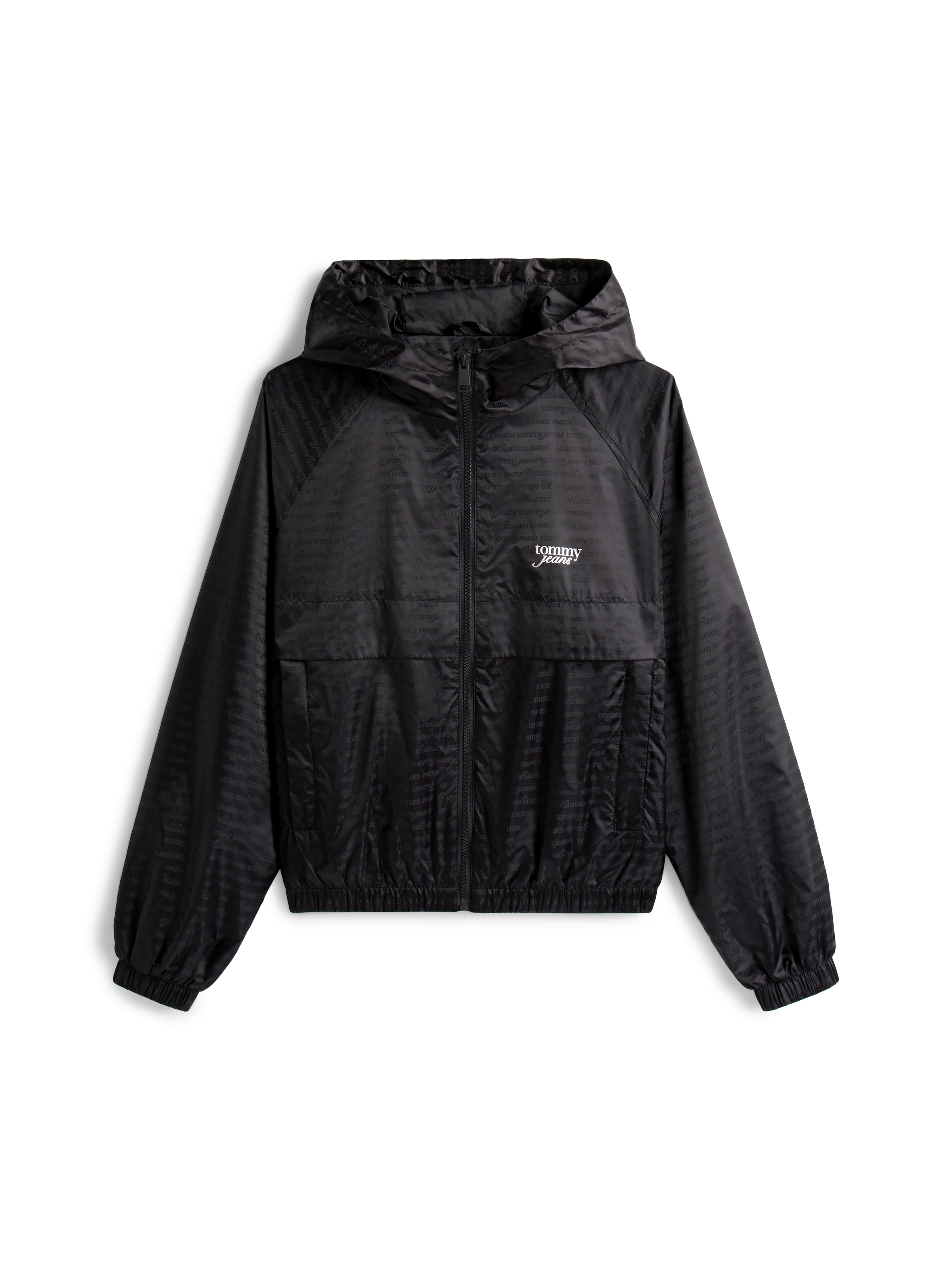 Tommy Jeans Windbreaker »TJW JACQUARD WINDERBREAKER«, mit Kapuze