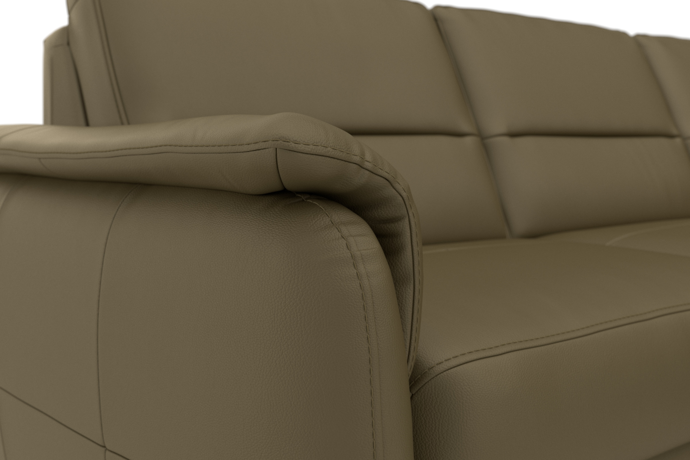 Home affaire Ecksofa »Palmera L-Form, B: 236 cm«, optional Bettfunktion & Bettkasten, Federkern