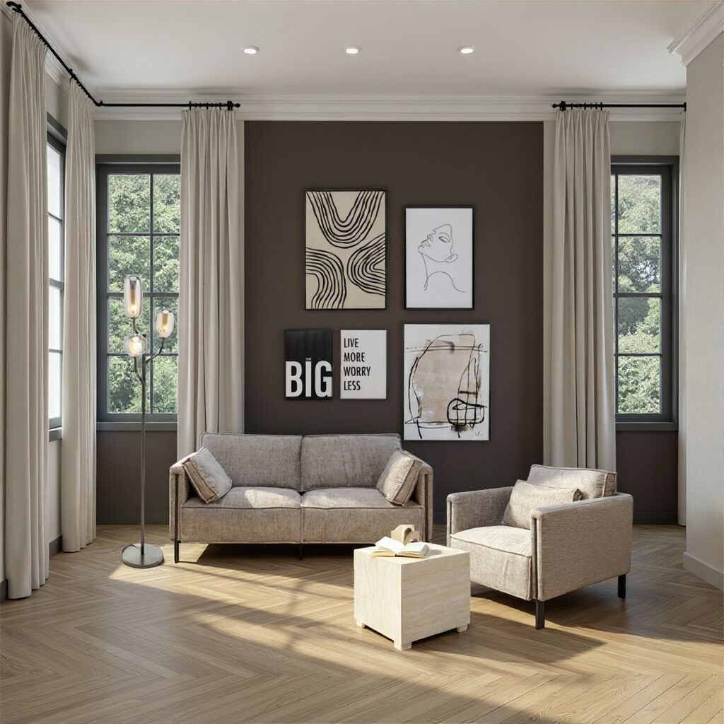 Kare Design Bild mit Rahmen