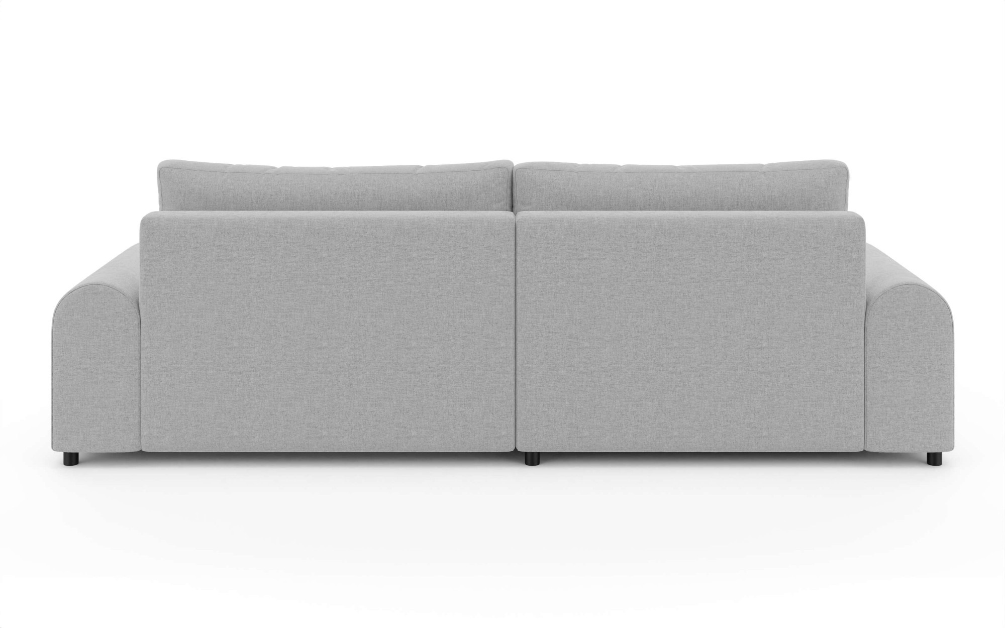 INOSIGN Ecksofa »Marsby, mit Bettfunktion und Bettkasten, Maße: B/H/T 242/65/145 cm«, L-Form mit Wellenunterfederung, Recamiere links oder rechts bestellbar