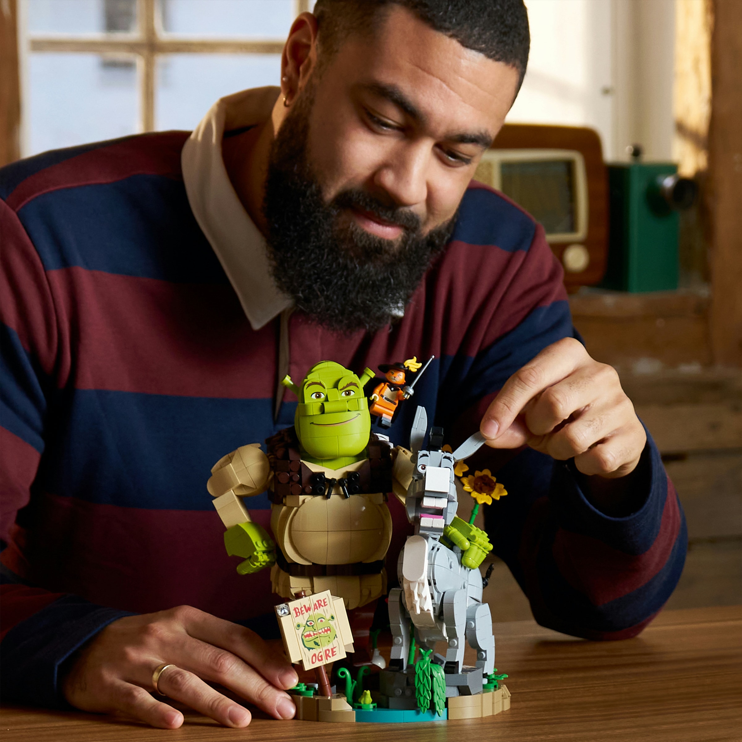 LEGO® Konstruktionsspielsteine »Shrek, Esel und Der Gestiefelte Kater (72423), LEGO Shrek« Made in Europe