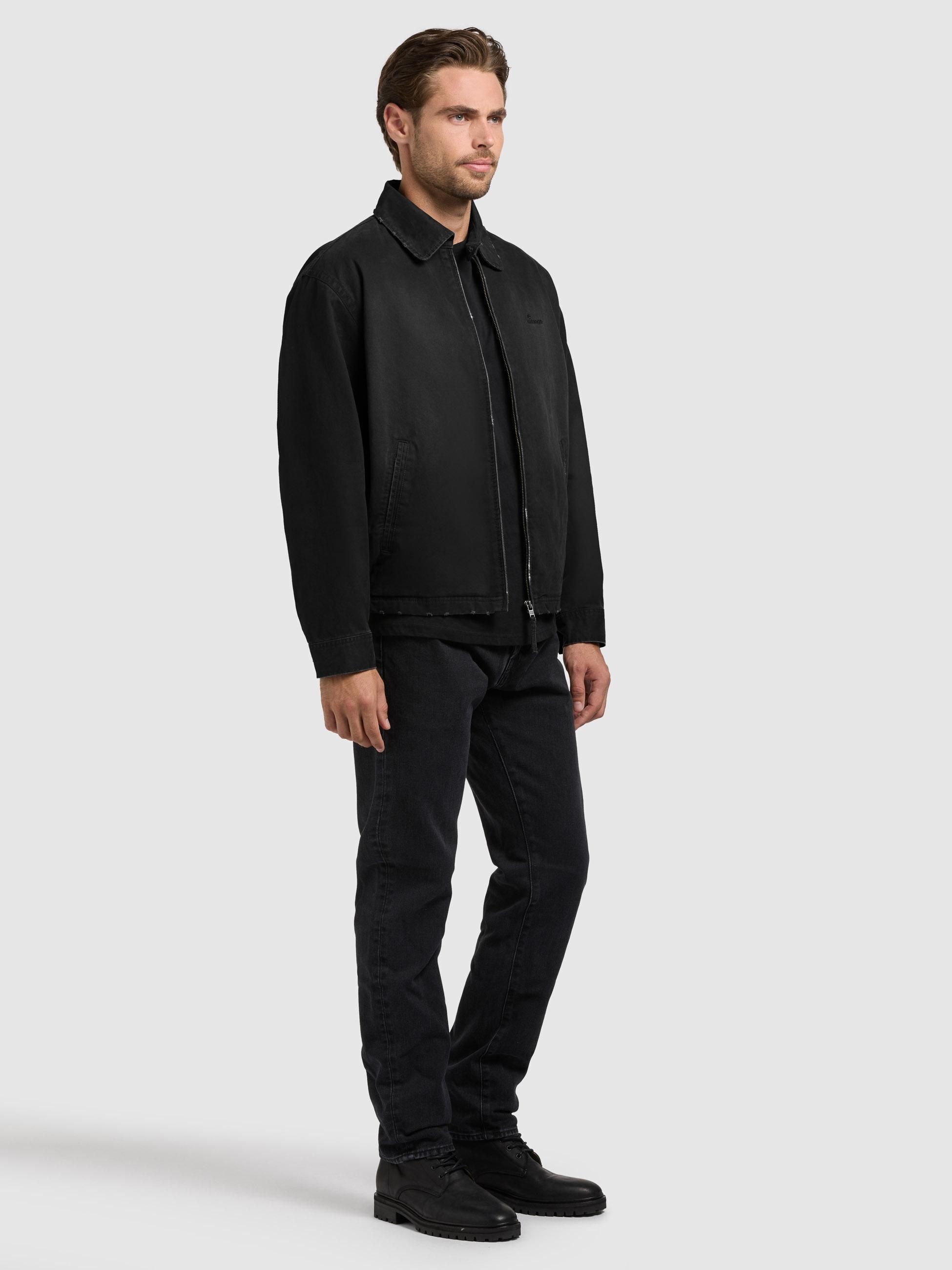 khujo Bomberjacke »Bomberjacke Noam« ohne Kapuze Hemdjacke für den Übergang