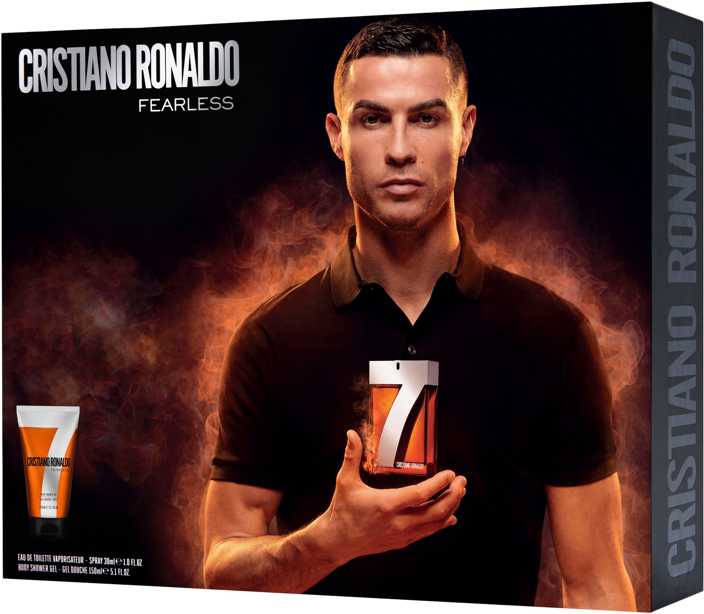 CRISTIANO RONALDO Duft-Set »Cristiano Ronaldo - Fearless Set 30ml + 150 ml Shower Gel« Set, 2 Stk. Würziger Duft mit rotem Apfel, Veilchen und Tonkabohne.