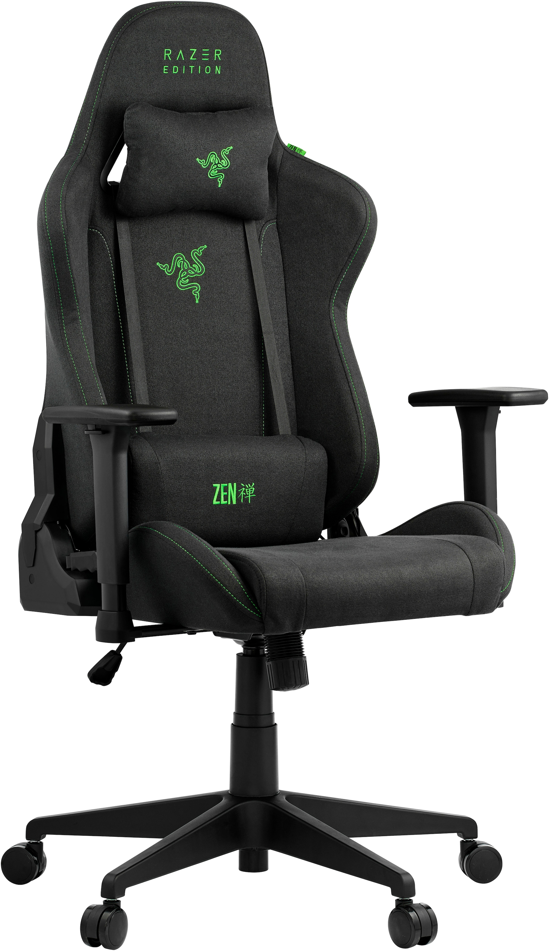 Strong Gaming-Stuhl »Tarok Essentials X Cloth by Zen, atmungsaktiver Stoffbezug«, Stoff, Lendenkissen und Kopfkissen, bis 130kg