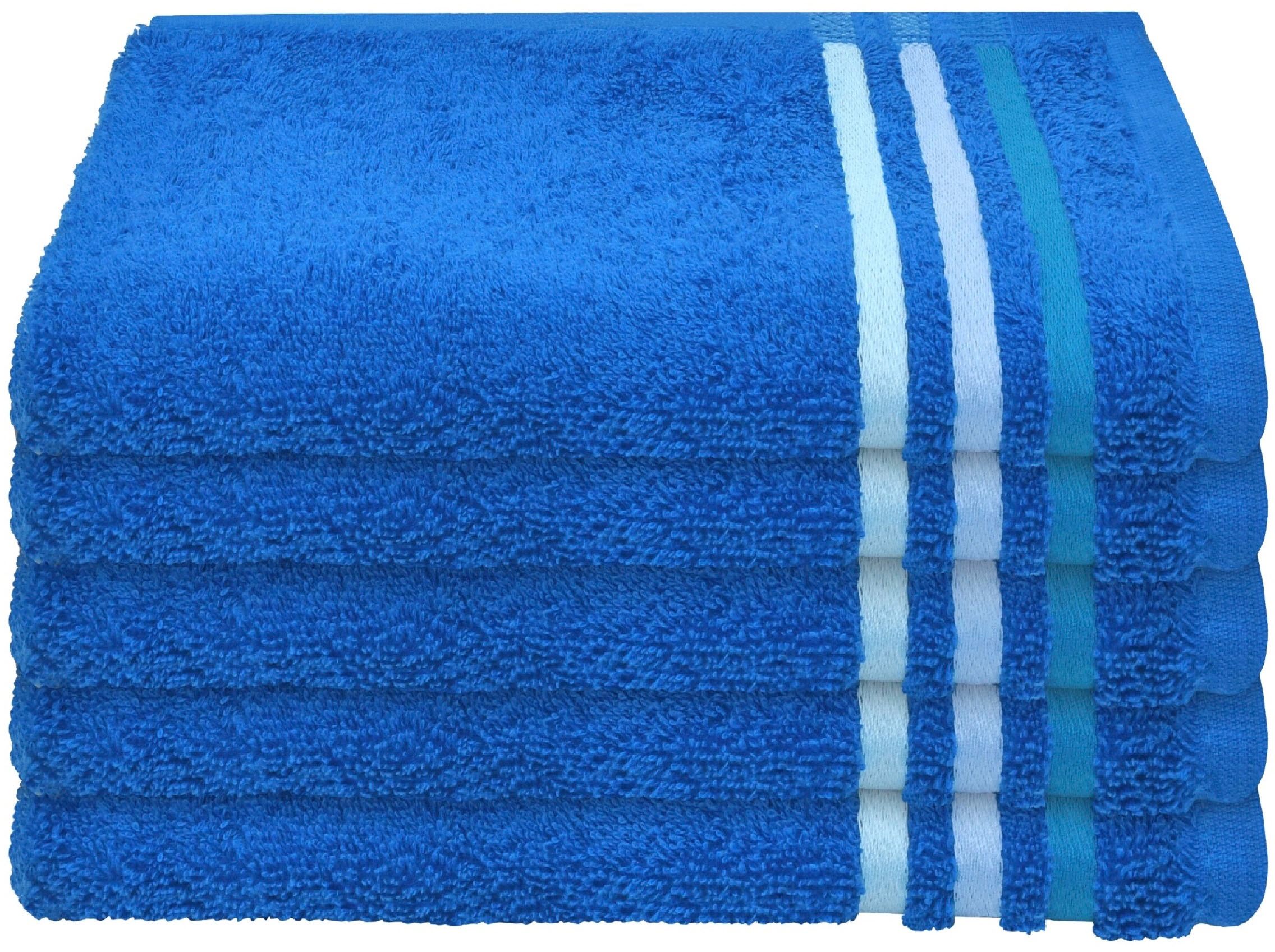 Gästehandtücher »Skyline Color aus 100 % Baumwolle mit eleganter Streifenbordüre«,...