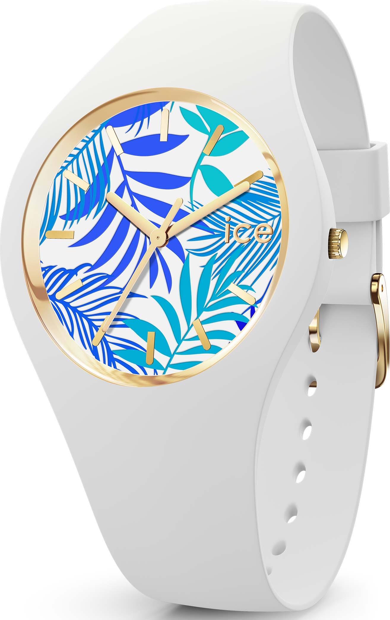 ice-watch Quarzuhr »ICE- flower- Turquoise leaves M, 020517«