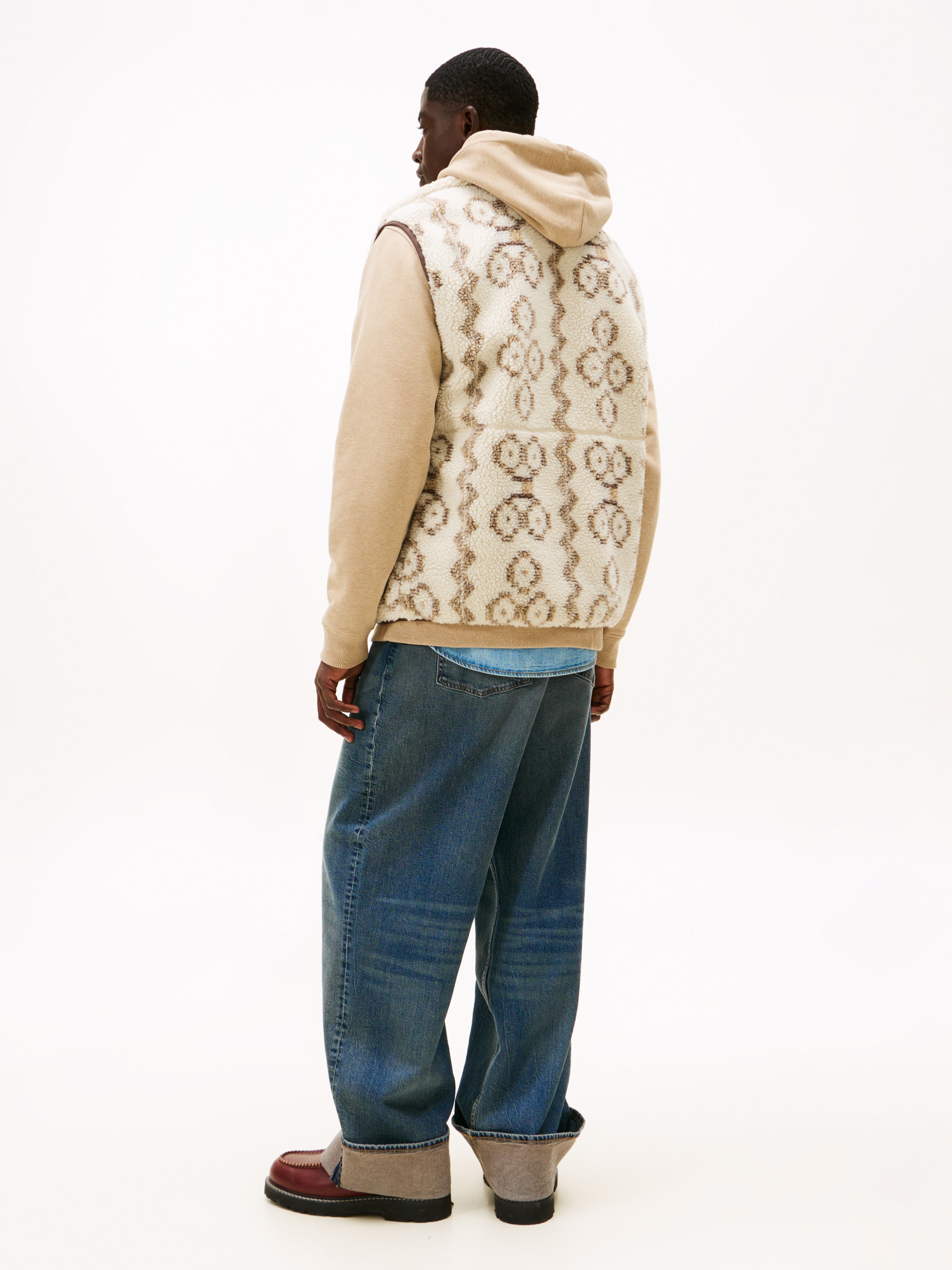 Tommy Jeans Fleeceweste »TJM TEDDY AOP«