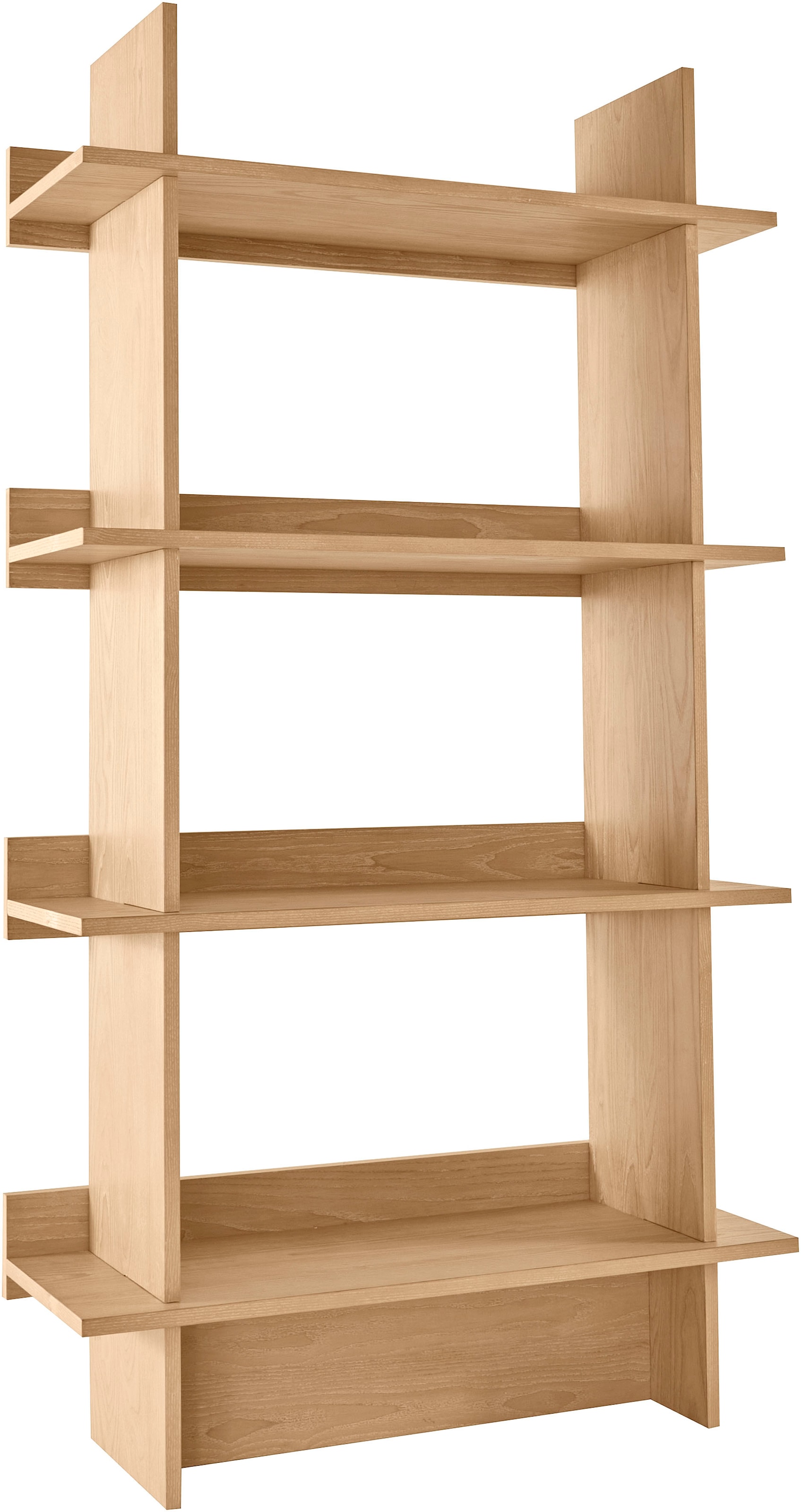 OTTO home Sideboard »Rovuma, TOPSELLER!, OTTOs Choice« Kommode, FSC-zertifizierter Holzwerkstoff, lackiert, 1 Stk. tlg. massive Eschenholz Oberfläche, stabil, Wandmontage, Höhe 165 cm