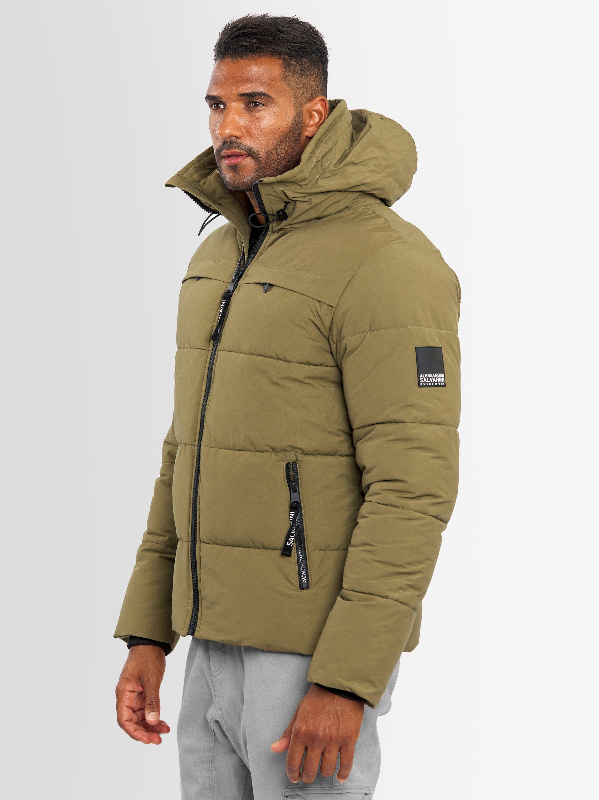 Alessandro Salvarini Winterjacke »A. Salvarini Herren Winter Steppjacke AS334«