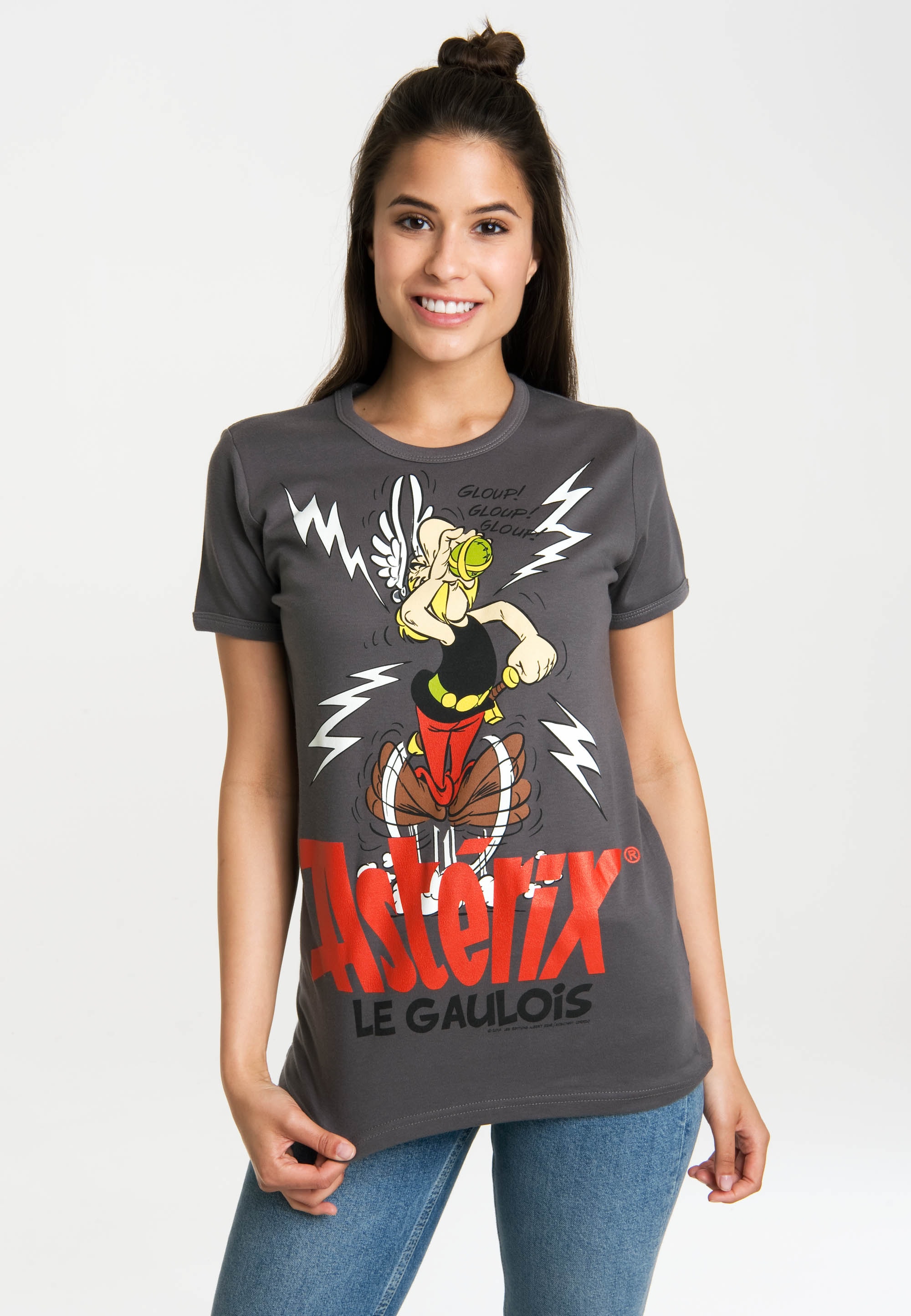 LOGOSHIRT T-Shirt »Asterix – Magic Poison«, mit lizenzierten Originaldesign