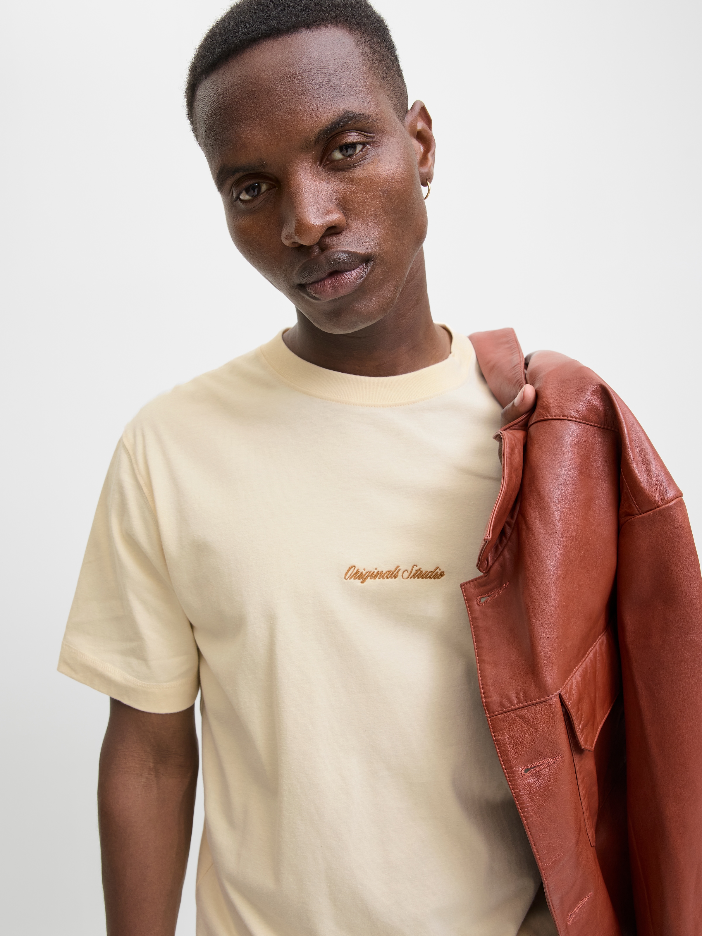 Jack & Jones Kurzarmshirt »JORNORREBRO EMB TEE SS CREW NECK NOOS«