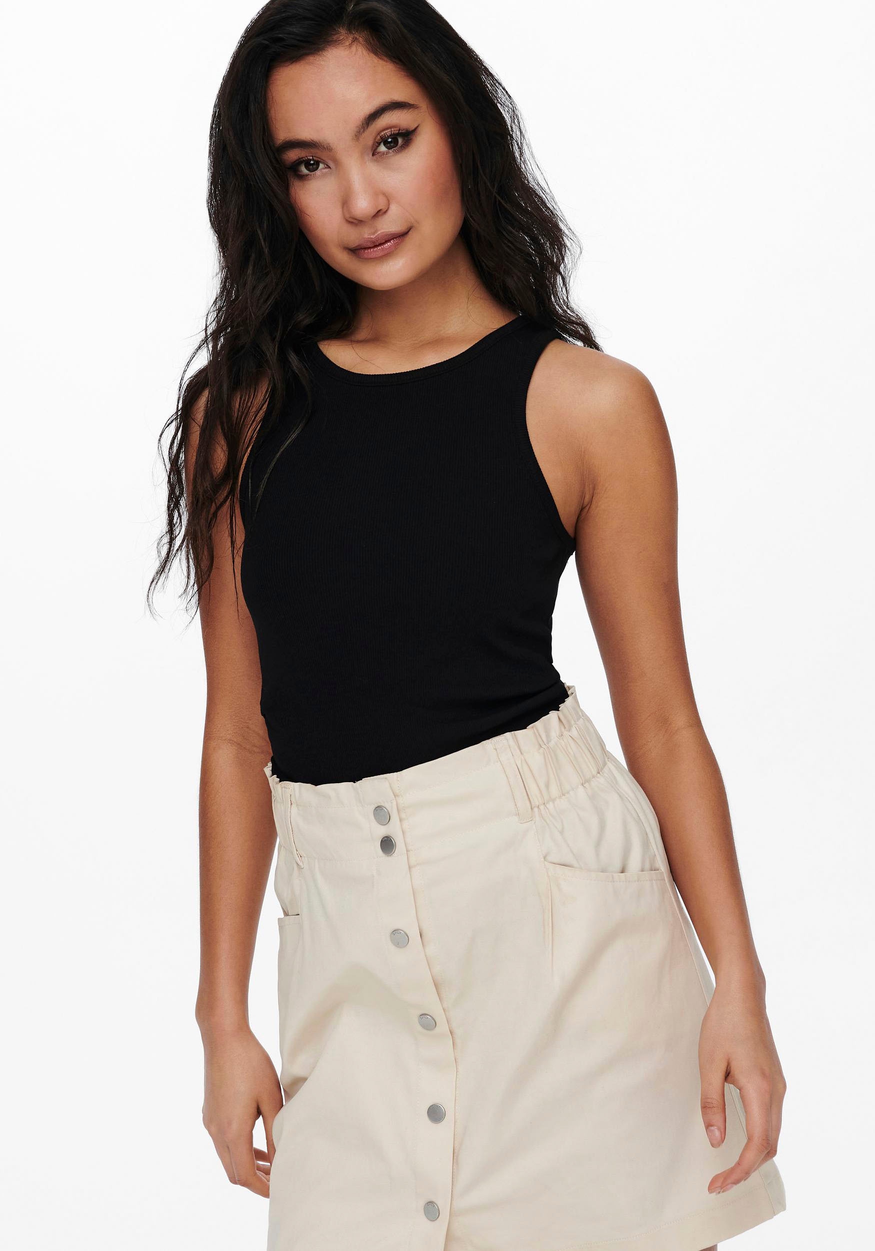 ONLY Ripptanktop »ONLKENYA RIB TANK TOP JRS NOOS«