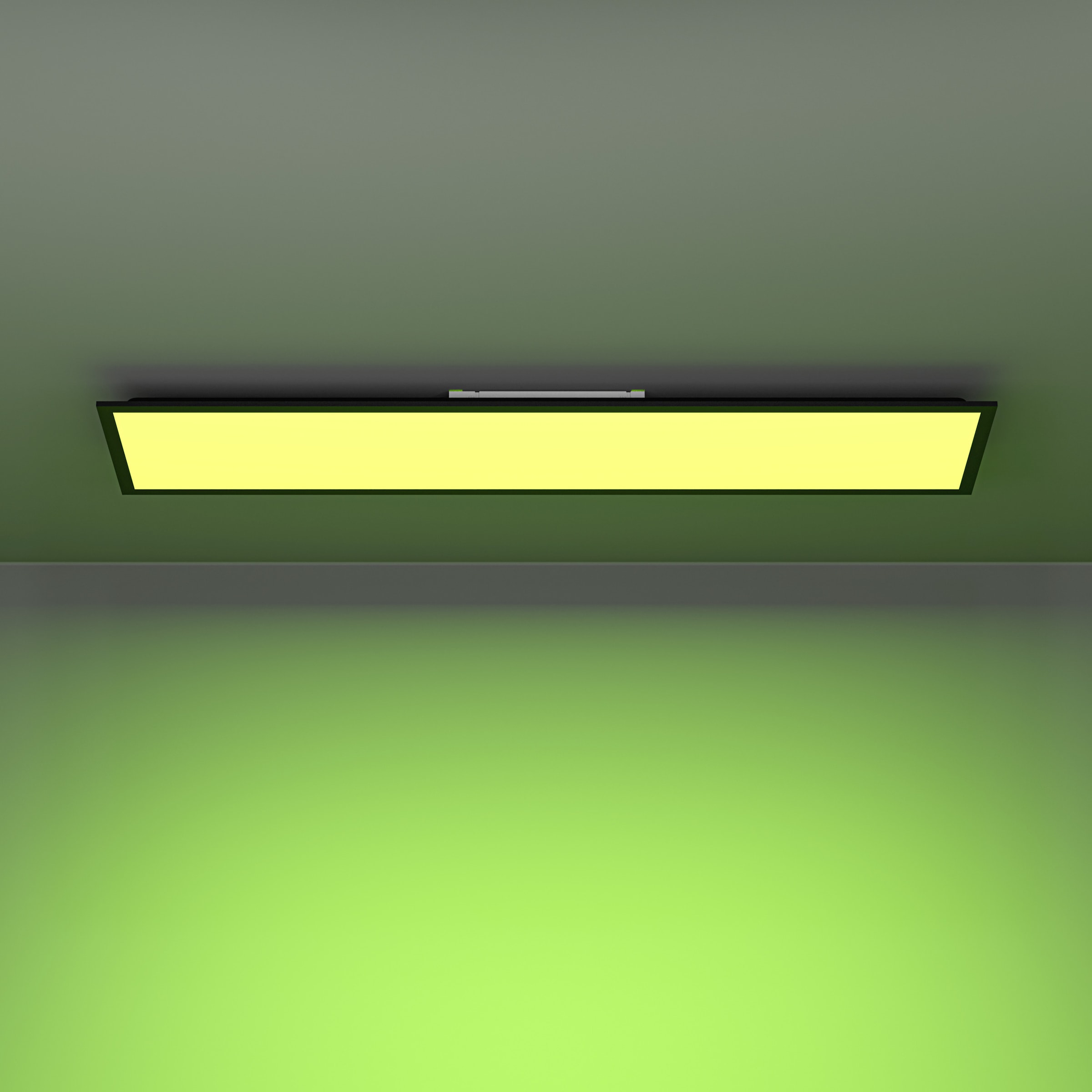 EGLO LED Deckenleuchte »MORADILLO-Z Deckenlampe - Stahl - LED - 34W - IP20« LED-Modul 1 Stk. Kaltweiß | Neutralweiß | RGB | Warmweiß Wohzimmerlampe, Esszimmerlampe, Schlafzimmer, L119,5 x B29,5 x H6,1 cm