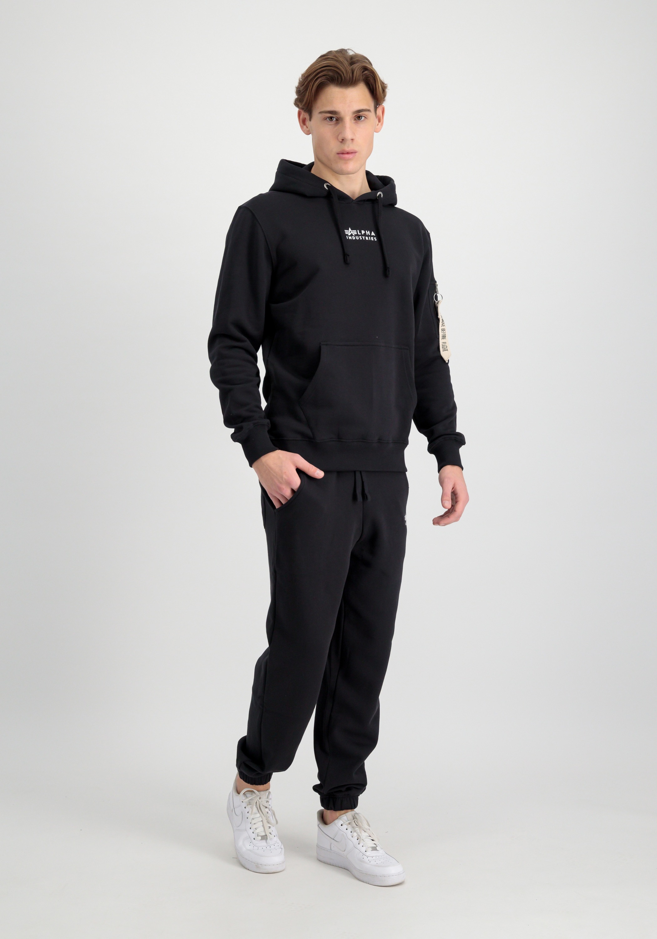 Alpha Industries Hoodie »Alpha Industries Men - Hoodies Organics EMB Hoodie«