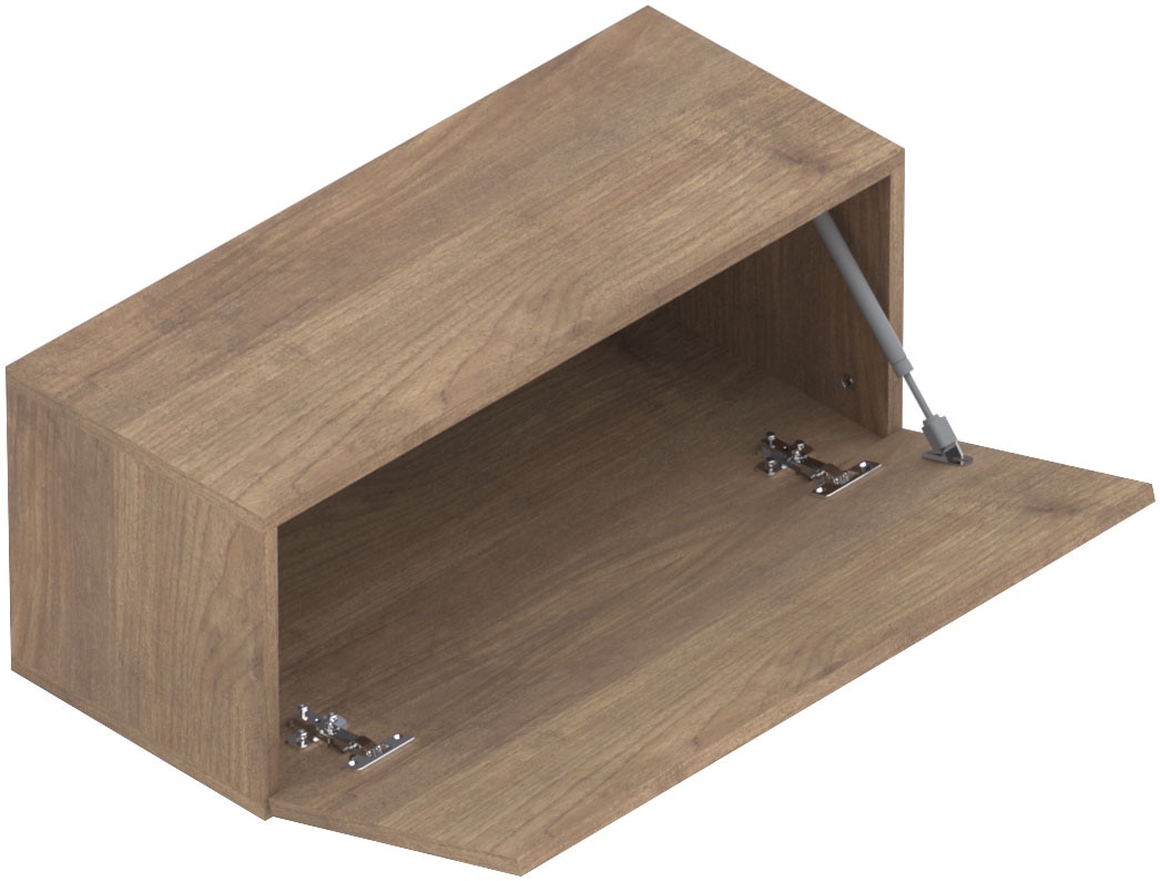 Home affaire Hängevitrine »Infinity Breite 69 cm, Höhe 29 cm, Hängeschrank mit 1 Klappe,« Wandschrank waagerecht zu hängen, verschiedene Farben