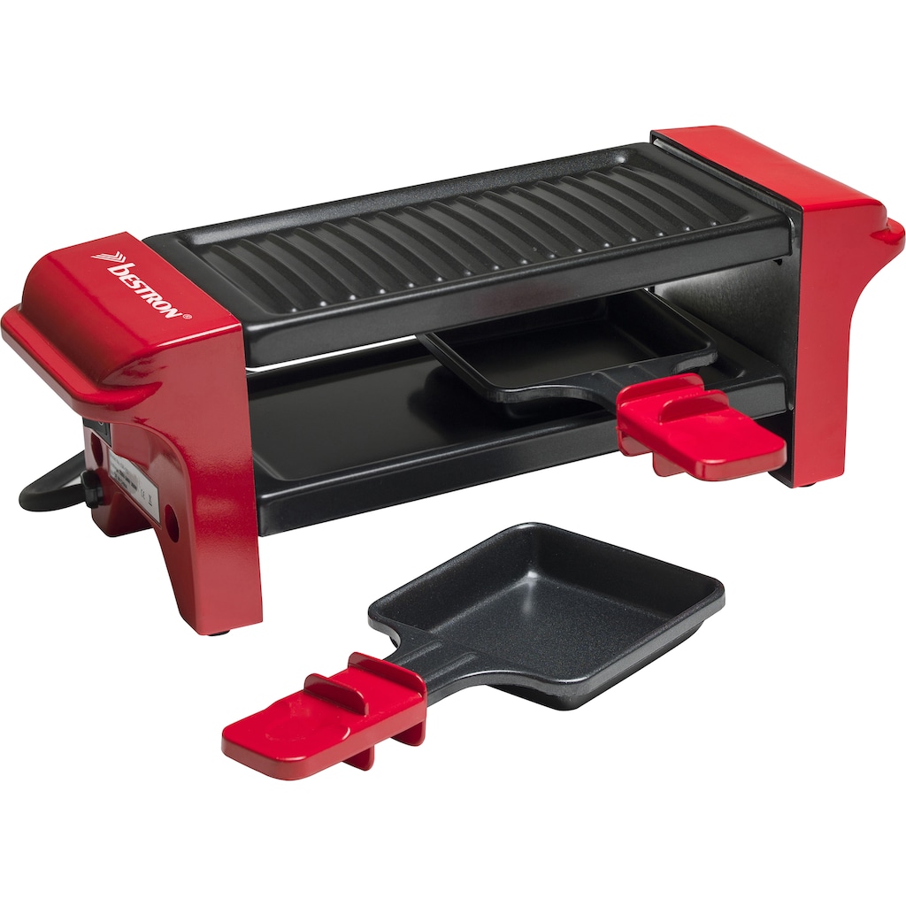 bestron Raclette »AGR102«, 2 St. Raclettepfännchen, 350 W