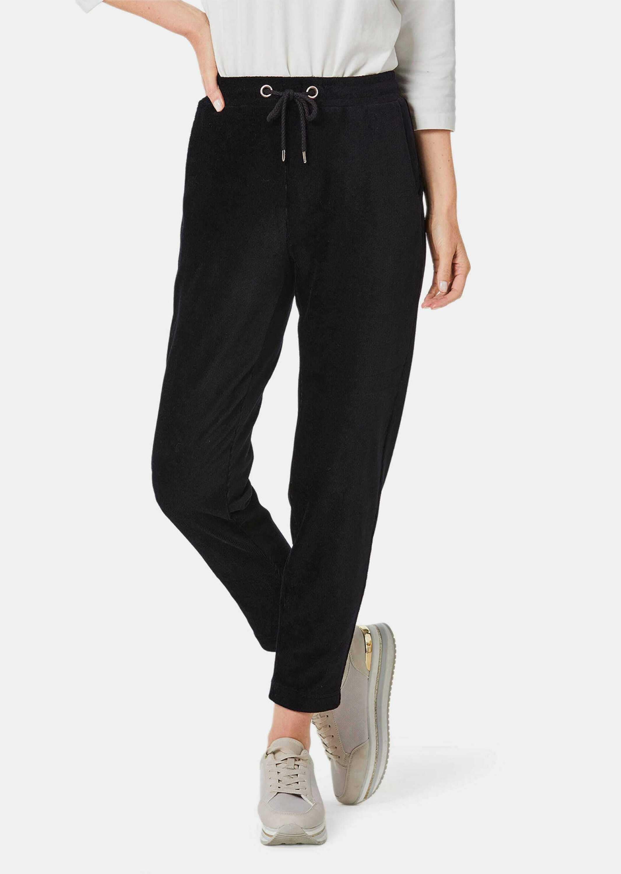 GOLDNER 2-in-1-Hose »Cordhose LOUISA Cord-Jogpant«