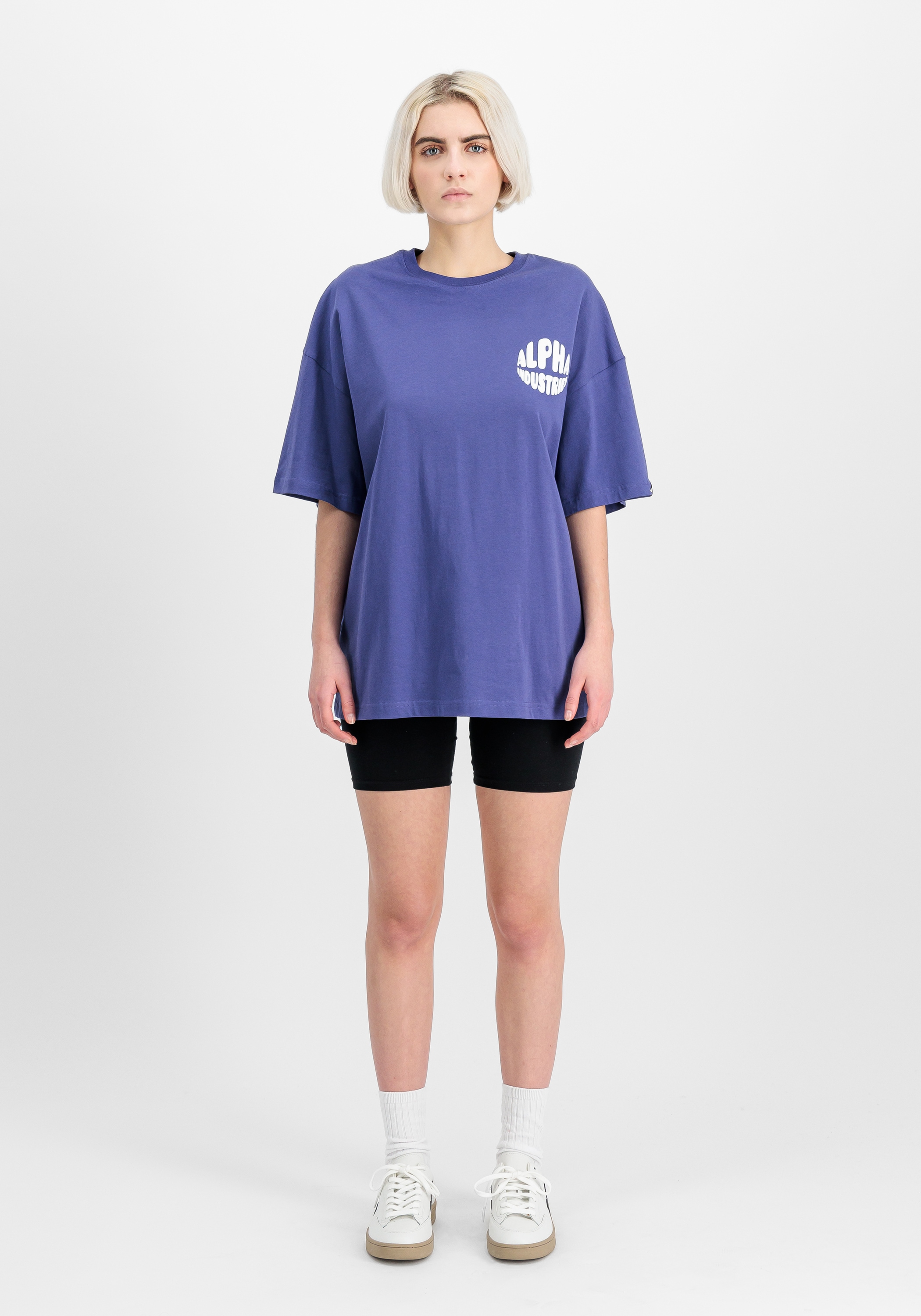 Alpha Industries T-Shirt »Alpha Industries Women - T-Shirts Logo T Back Print Women«